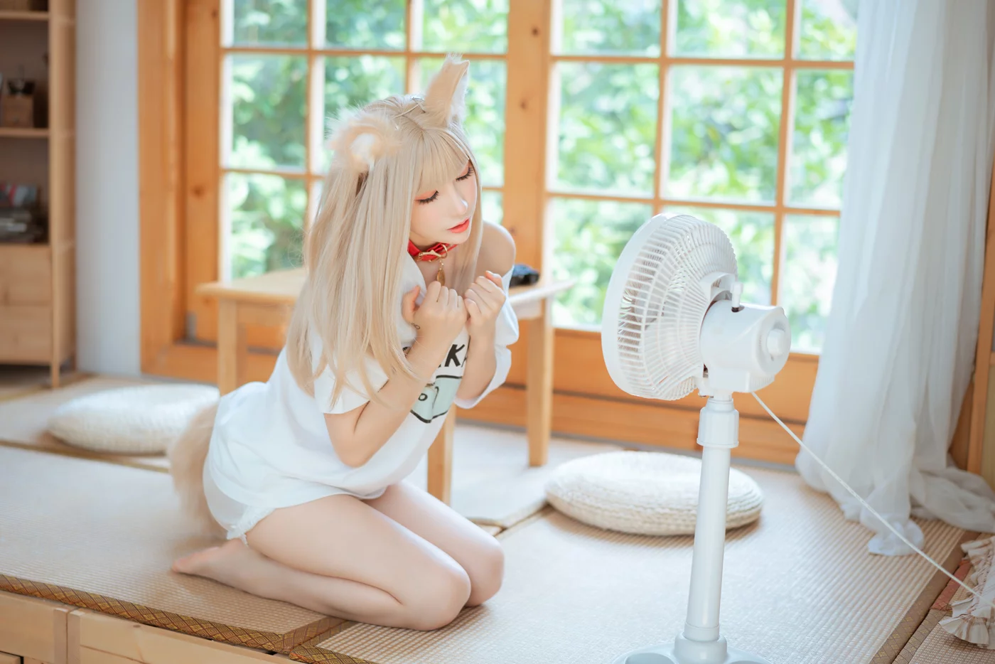 图片[15]-Coser衣衣 原猫娘 黄豆粉 [21P] – 速更版-美库