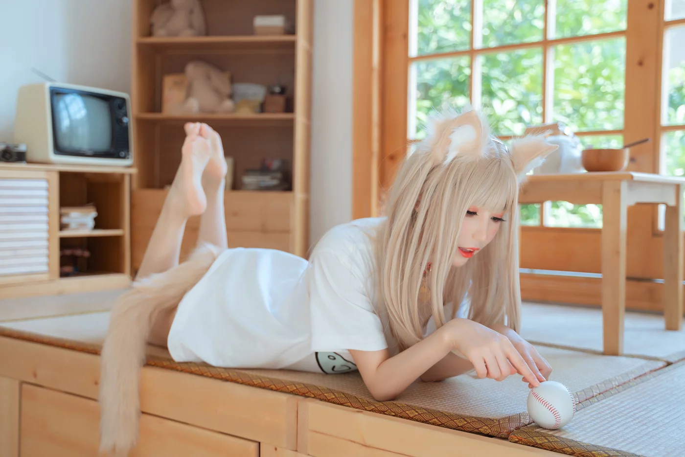 图片[18]-Coser衣衣 原猫娘 黄豆粉 [21P] – 速更版-美库