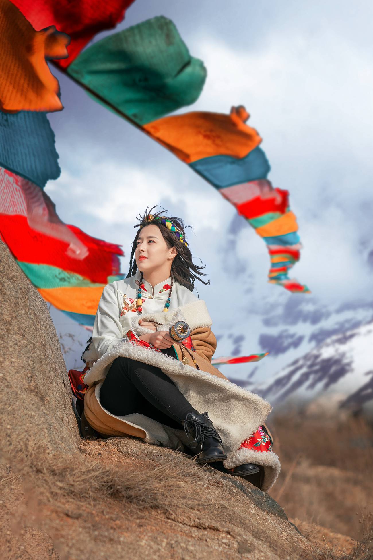 图片[26]-[YITUYU艺图语] 2021.10.27 藏女卓玛 糯米 [35P] – 速更版-美库