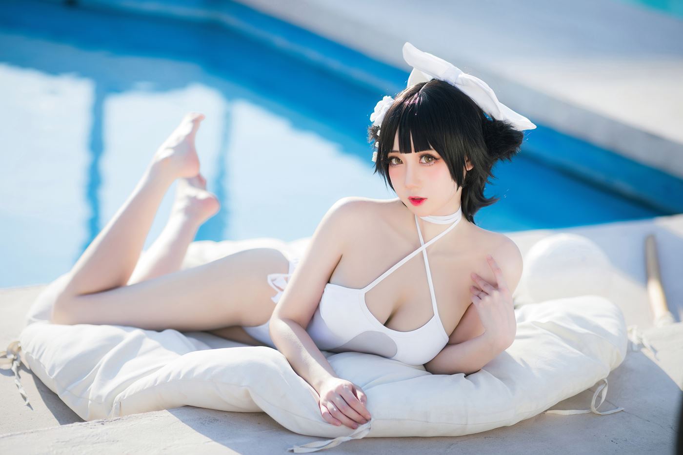 图片[18]-焖焖碳 高雄泳装 [24P] – 速更版-美库