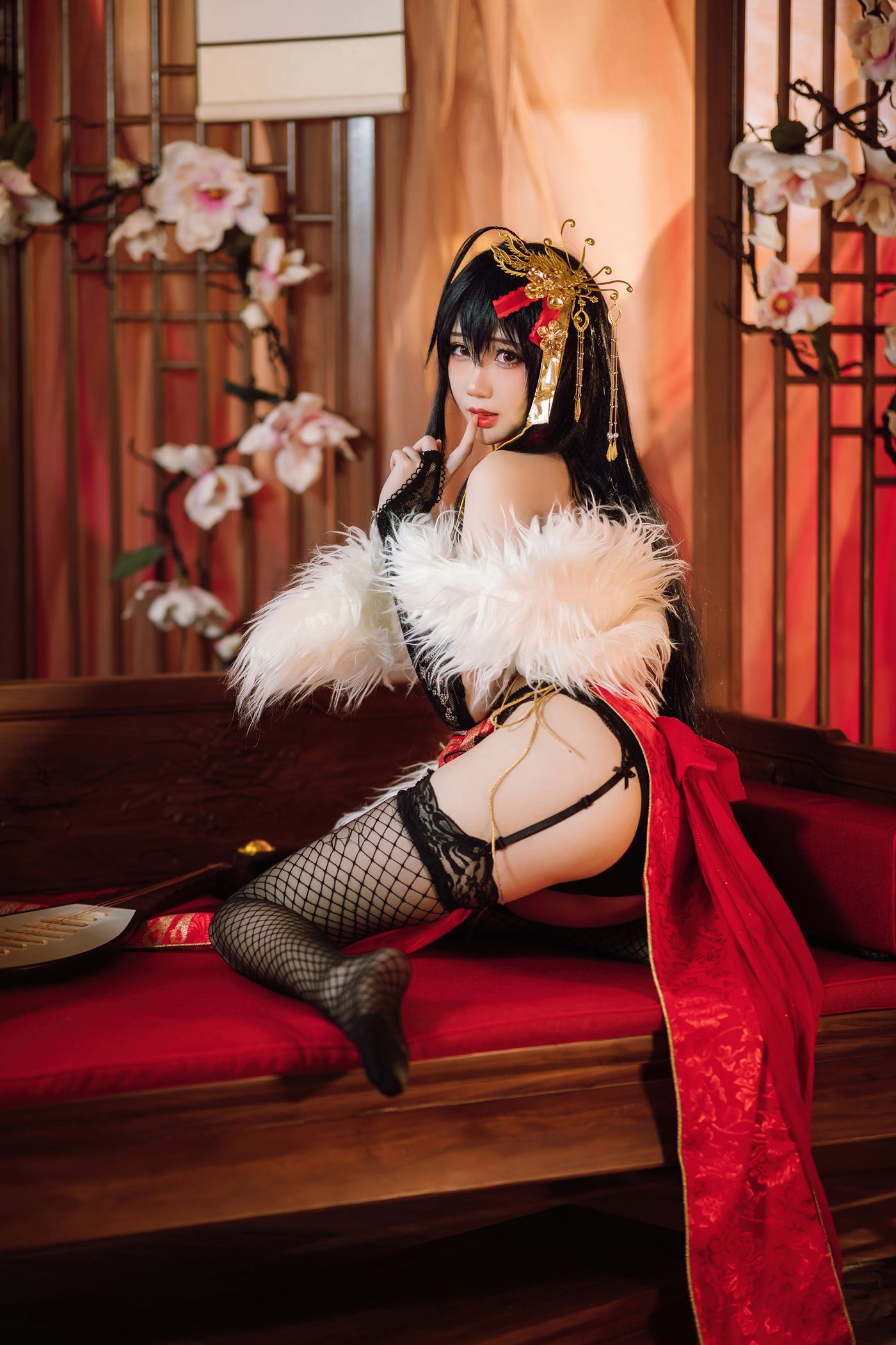 图片[20]-焖焖碳 大凤旗袍 [20P] – 速更版-美库