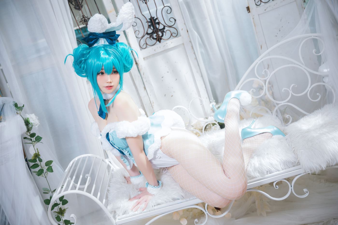 图片[14]-焖焖碳 初音兔女郎 [20P] – 速更版-美库