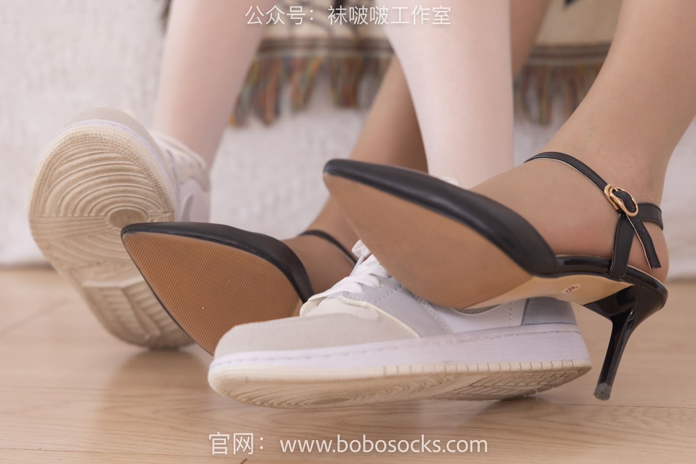 图片[12]-[BoBoSocks袜啵啵]NO.124 小甜豆稚予-板鞋、高跟鞋、黑皮鞋、白丝[207P] – 速更版-美库