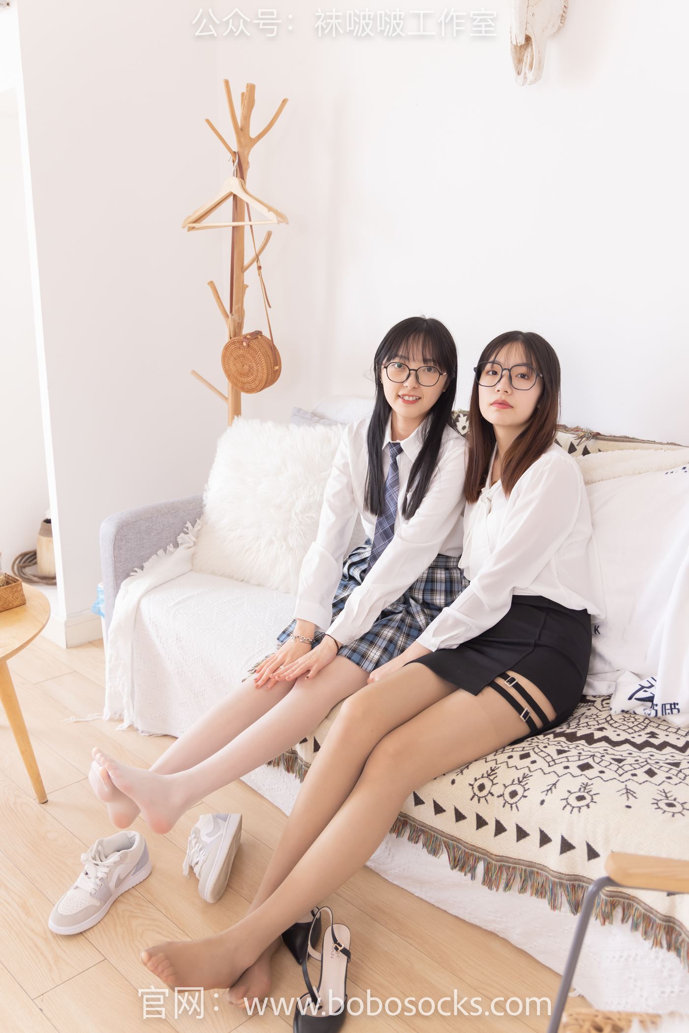 图片[36]-[BoBoSocks袜啵啵]NO.124 小甜豆稚予-板鞋、高跟鞋、黑皮鞋、白丝[207P] – 速更版-美库