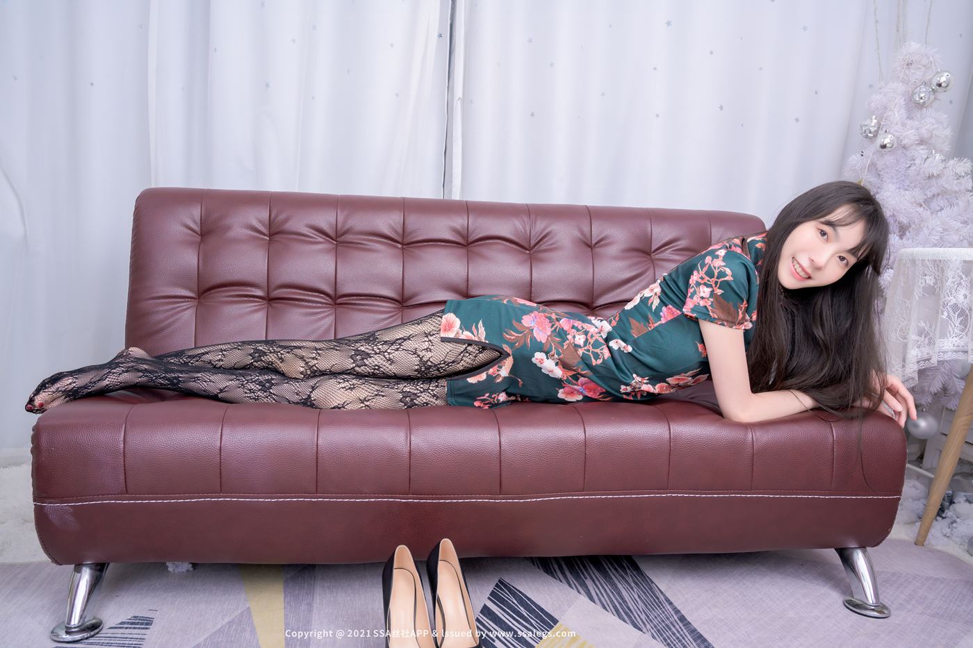 图片[75]-[SSA丝社]超清写真 NO.745 模特团团的黑丝网袜（下）[126P] – 速更版-美库