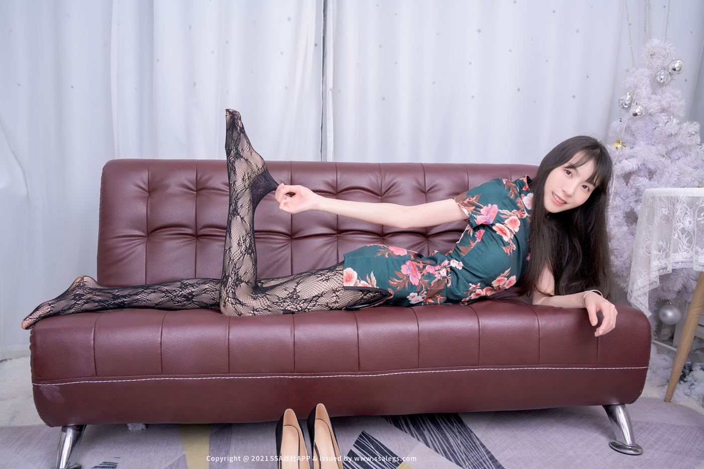 图片[79]-[SSA丝社]超清写真 NO.745 模特团团的黑丝网袜（下）[126P] – 速更版-美库