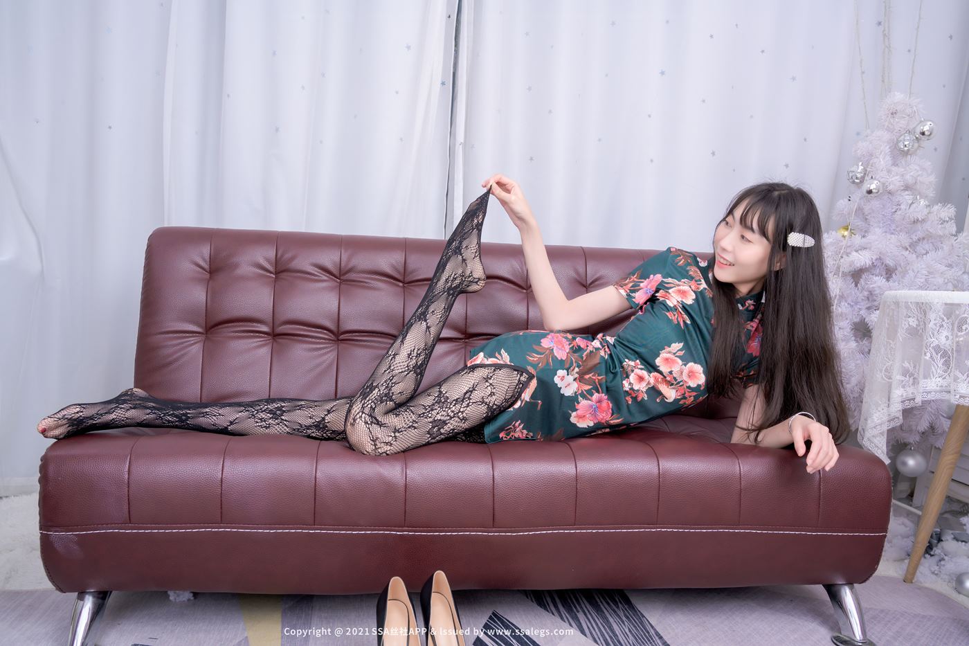 图片[80]-[SSA丝社]超清写真 NO.745 模特团团的黑丝网袜（下）[126P] – 速更版-美库