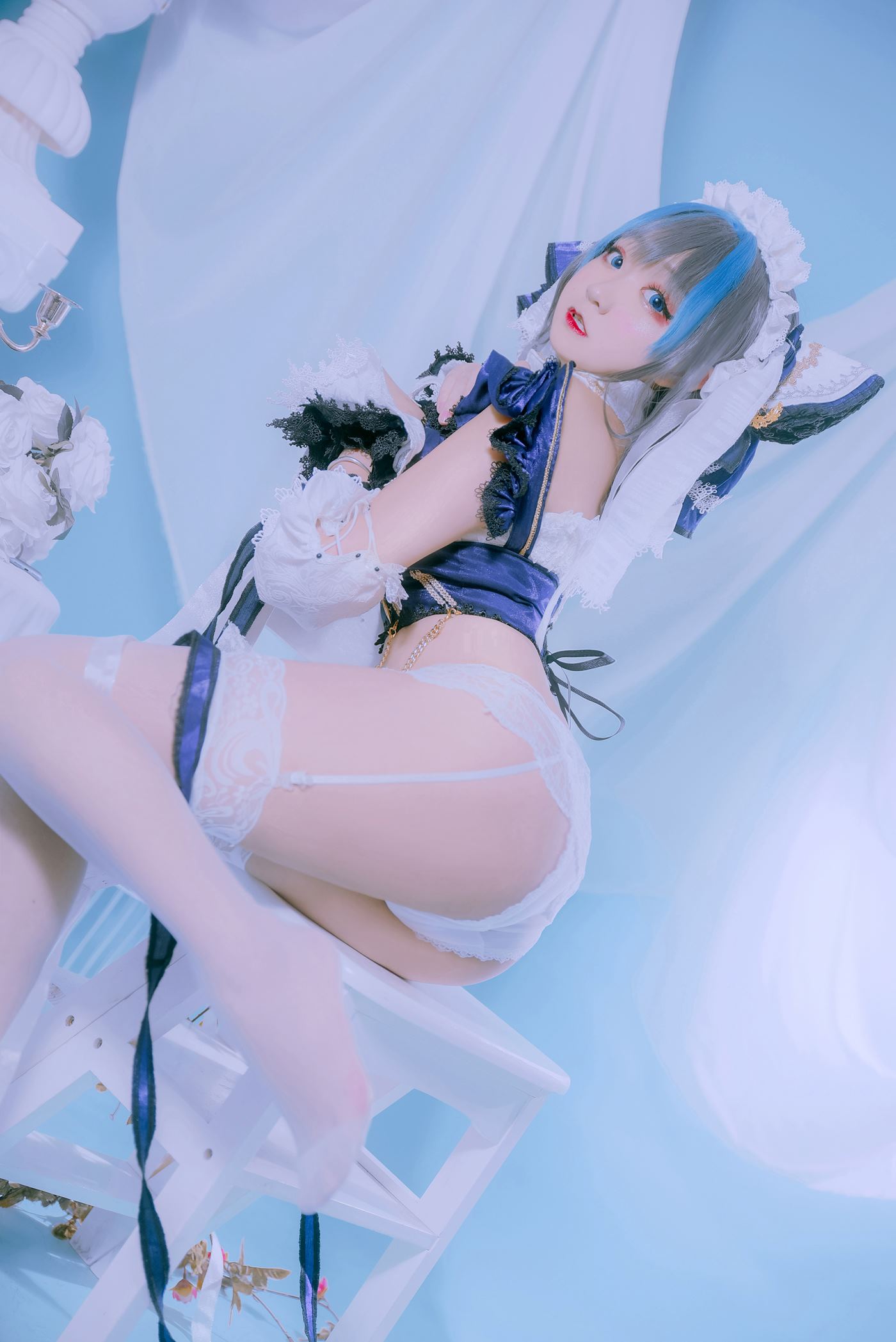 图片[12]-网紅Coser@-桃夭葵 柴郡 [20P] – 速更版-美库
