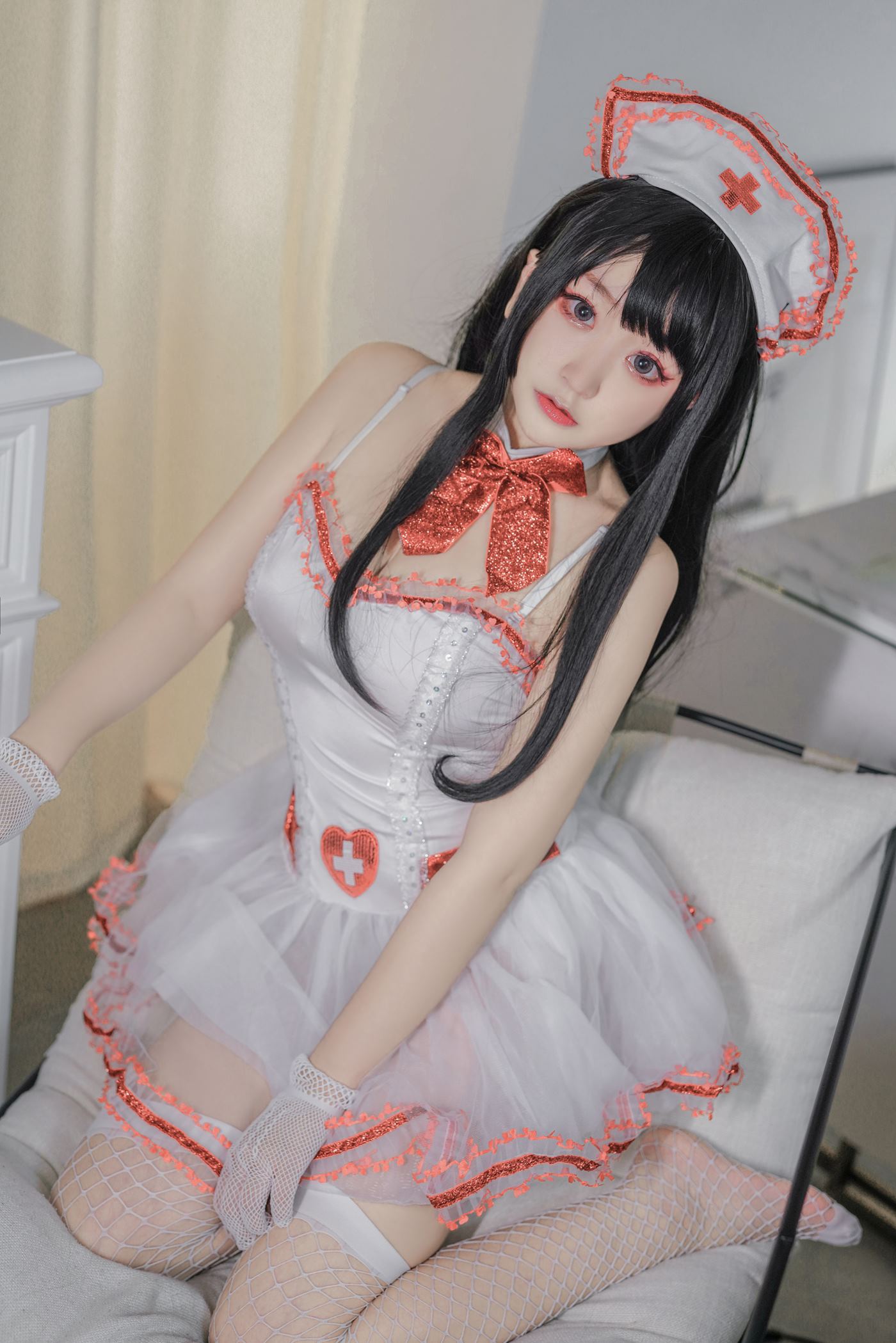 图片[11]-网紅Coser@-桃夭葵 雷丝护士 [42P] – 速更版-美库