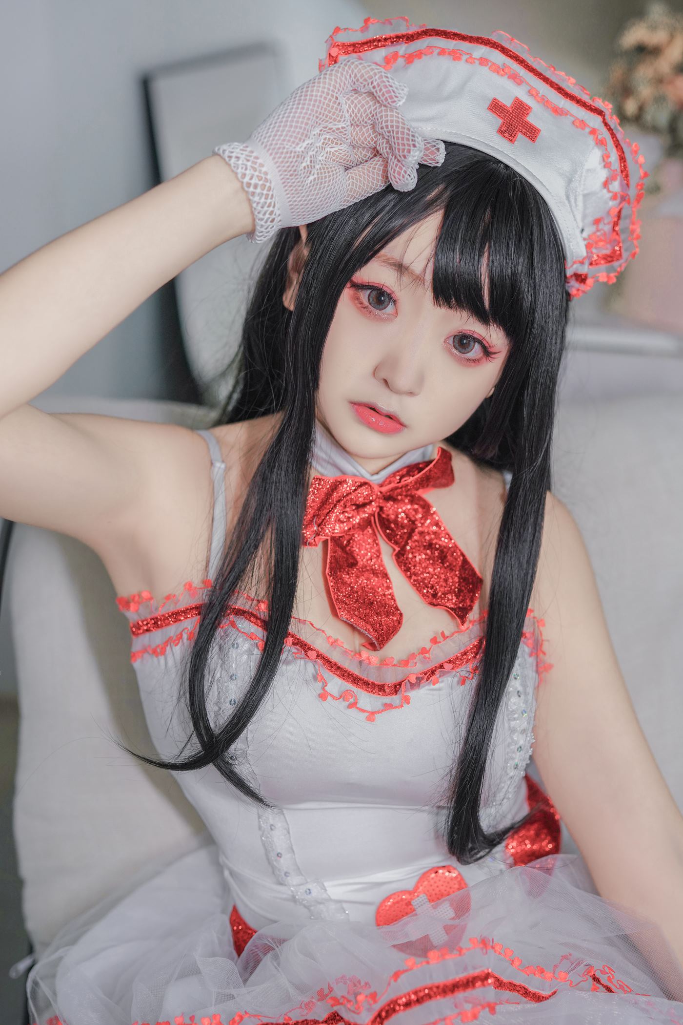 图片[13]-网紅Coser@-桃夭葵 雷丝护士 [42P] – 速更版-美库