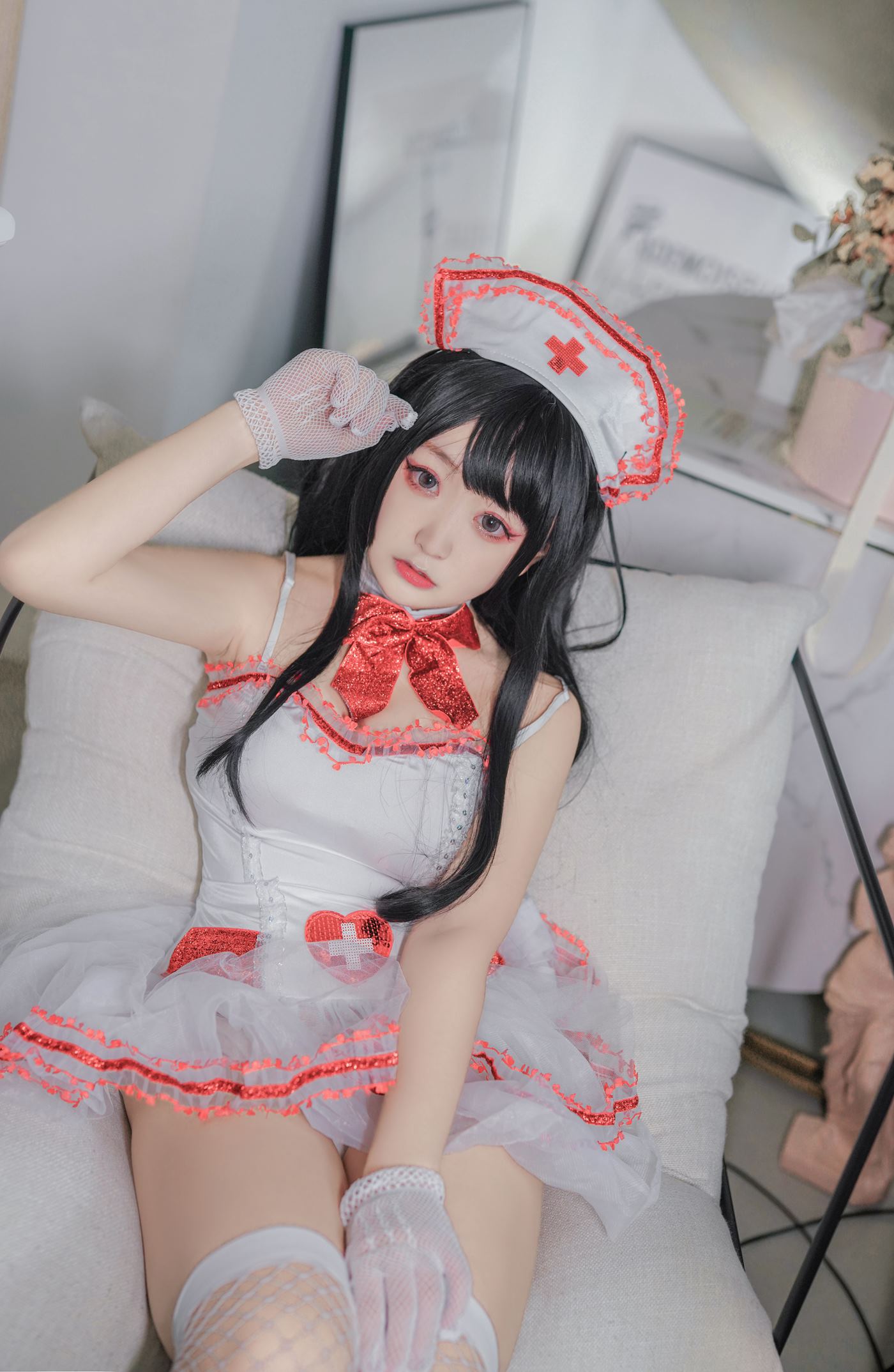 图片[14]-网紅Coser@-桃夭葵 雷丝护士 [42P] – 速更版-美库
