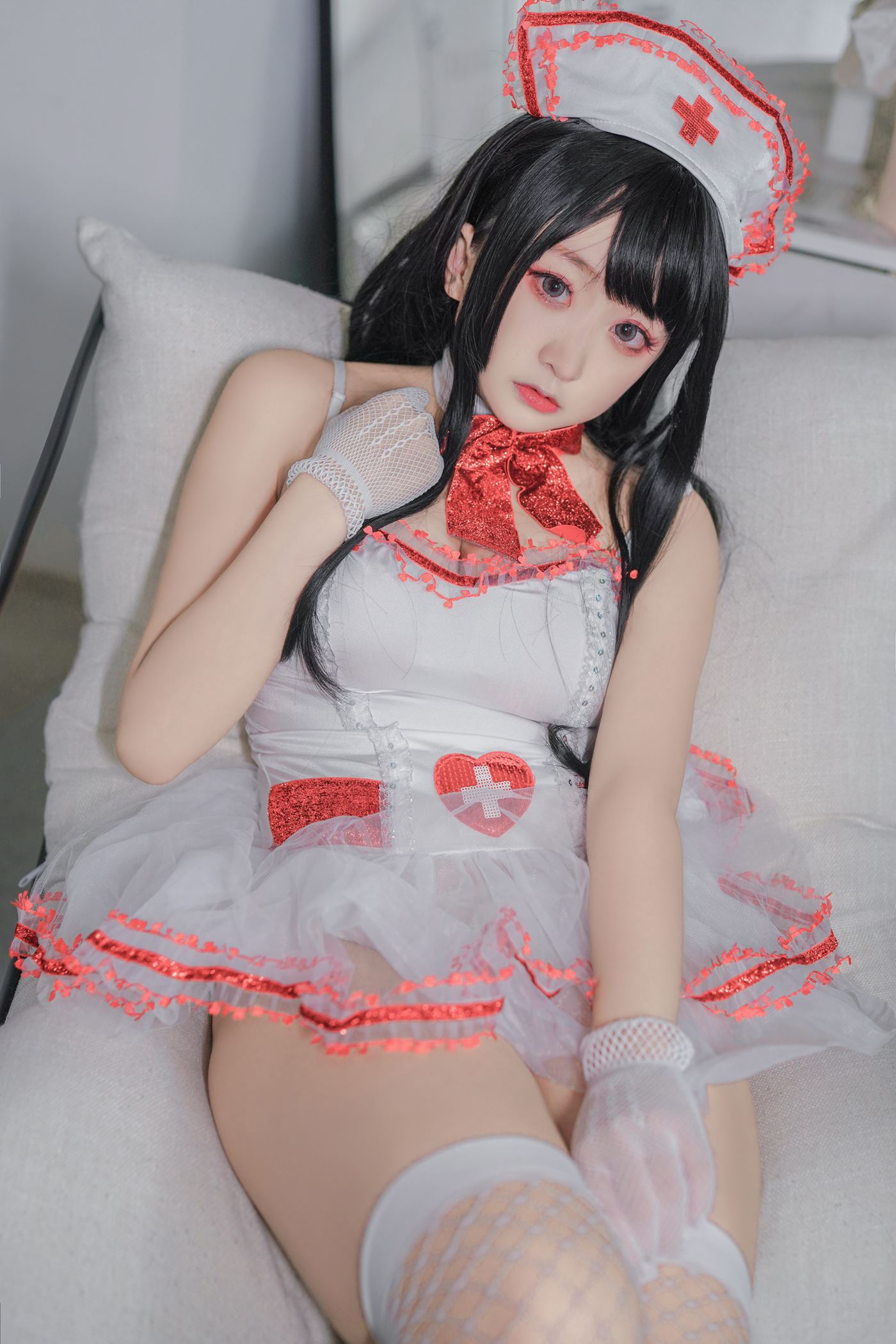 图片[15]-网紅Coser@-桃夭葵 雷丝护士 [42P] – 速更版-美库