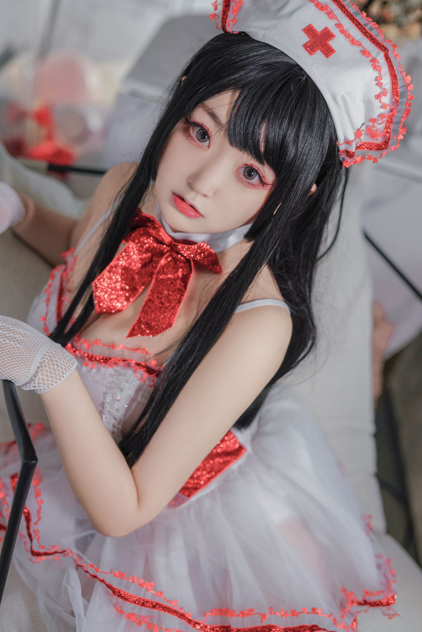 图片[17]-网紅Coser@-桃夭葵 雷丝护士 [42P] – 速更版-美库