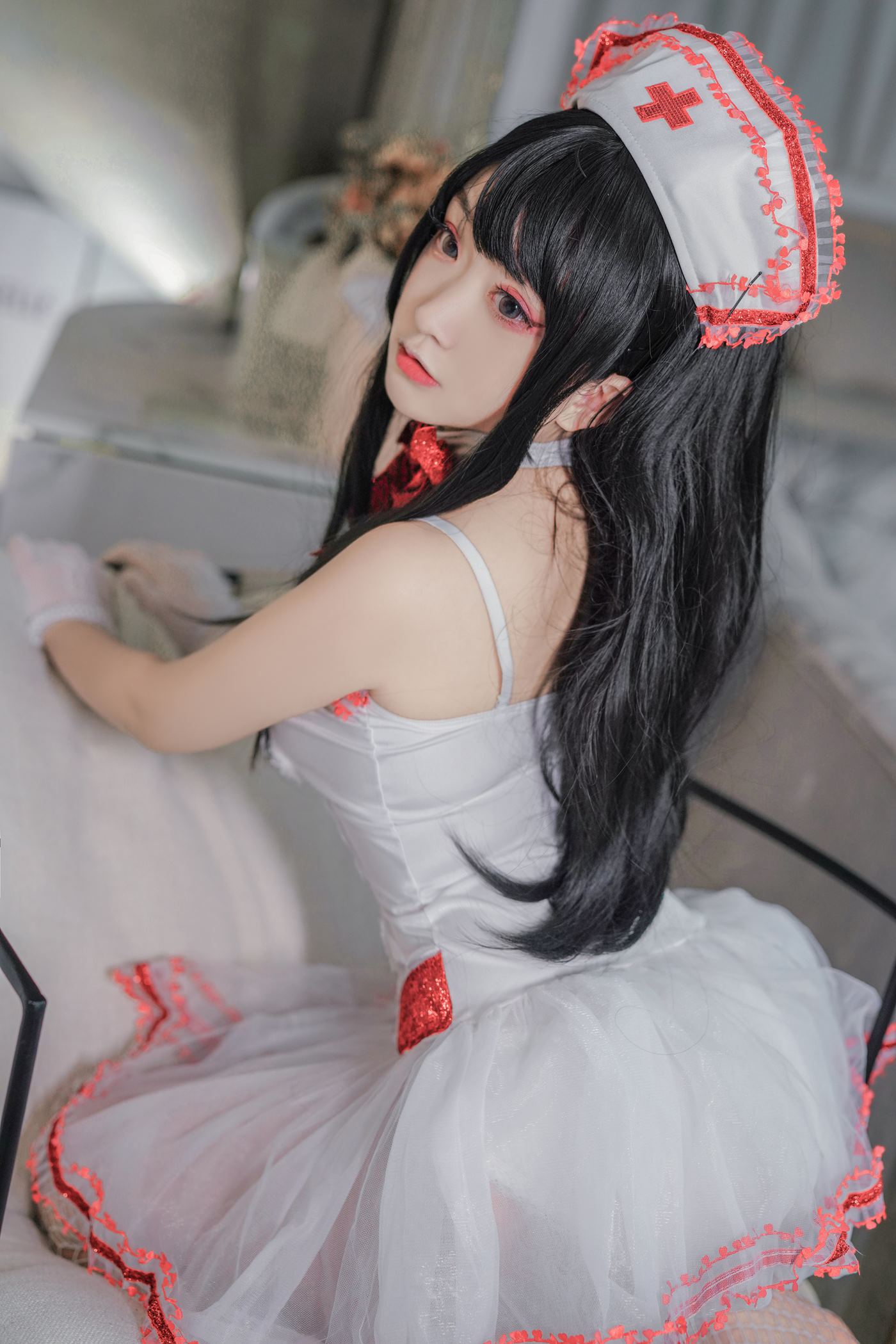 图片[18]-网紅Coser@-桃夭葵 雷丝护士 [42P] – 速更版-美库