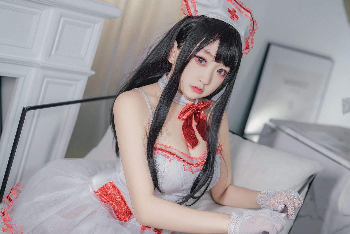 图片[20]-网紅Coser@-桃夭葵 雷丝护士 [42P] – 速更版-美库