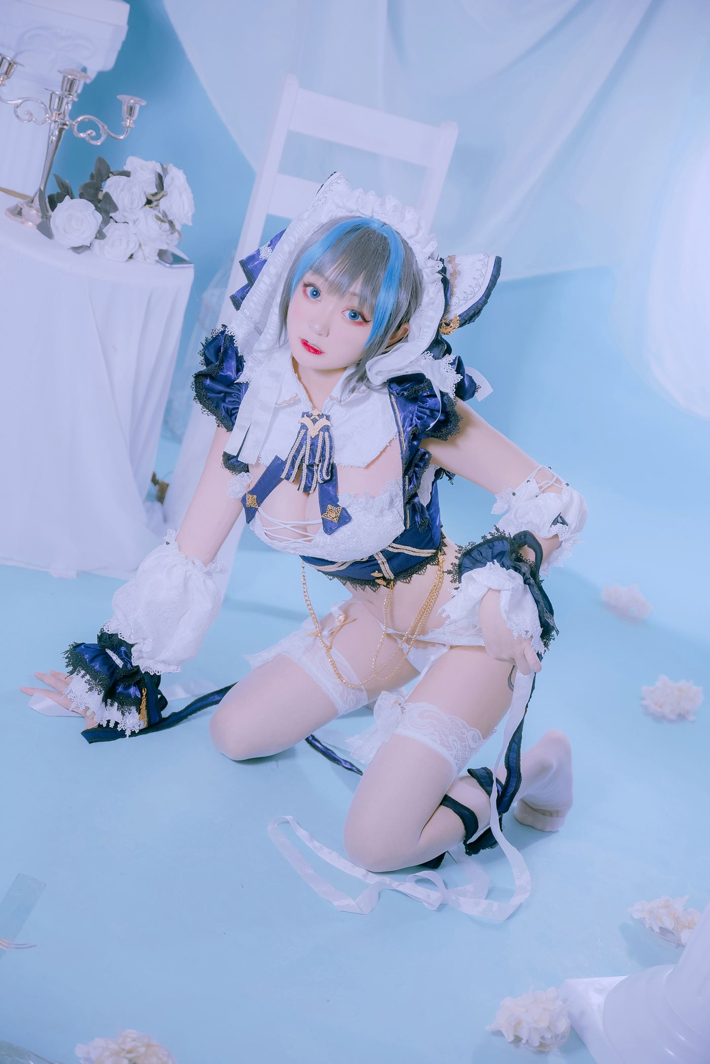图片[13]-网紅Coser@-桃夭葵 柴郡 [20P] – 速更版-美库