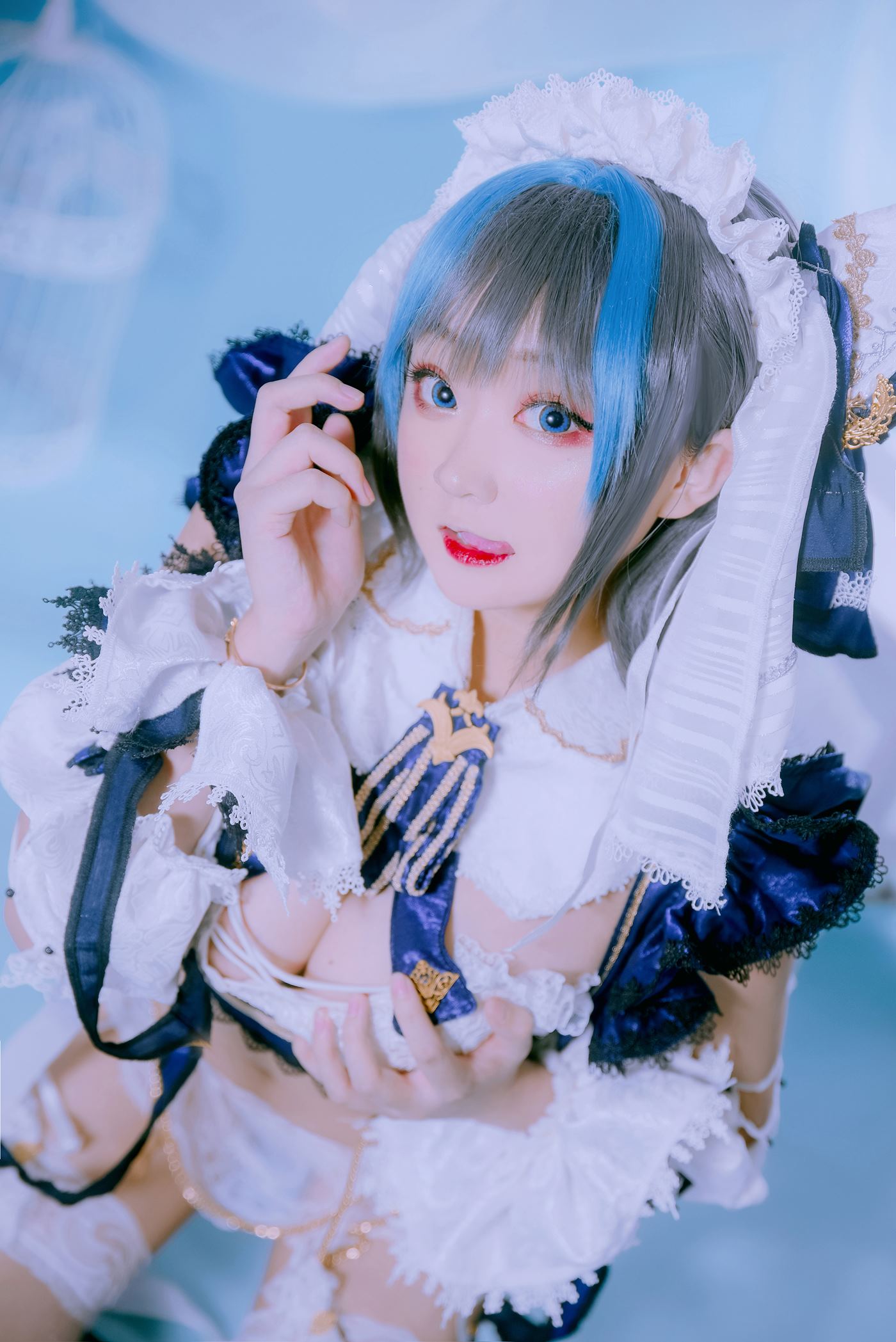 图片[14]-网紅Coser@-桃夭葵 柴郡 [20P] – 速更版-美库