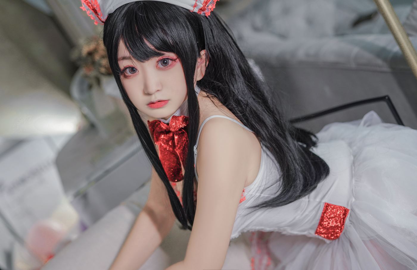 图片[26]-网紅Coser@-桃夭葵 雷丝护士 [42P] – 速更版-美库