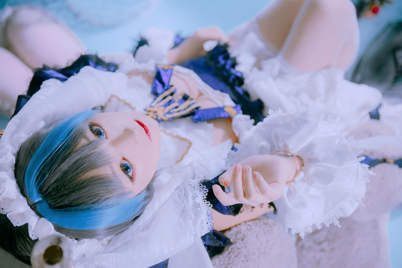 图片[18]-网紅Coser@-桃夭葵 柴郡 [20P] – 速更版-美库