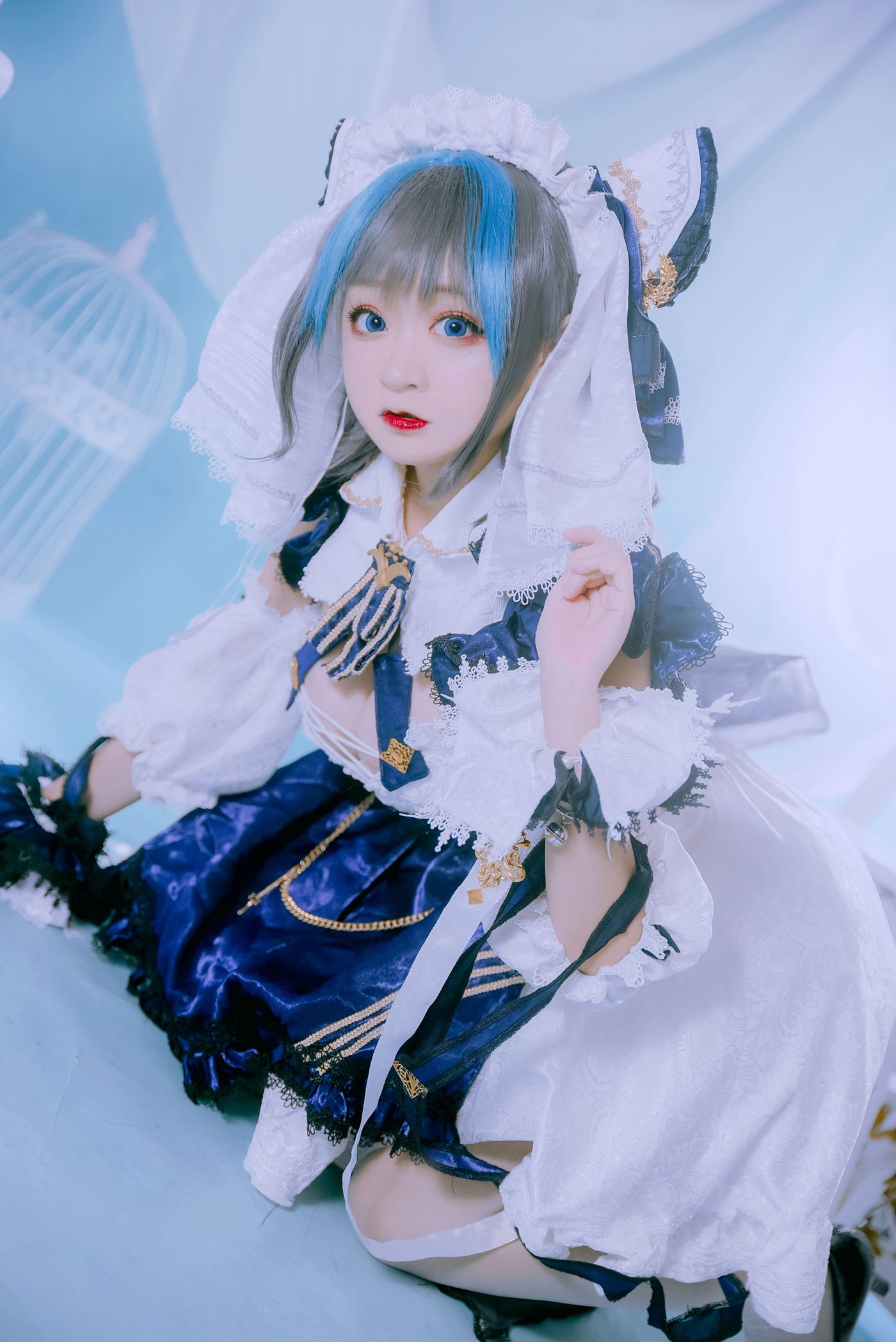 图片[20]-网紅Coser@-桃夭葵 柴郡 [20P] – 速更版-美库