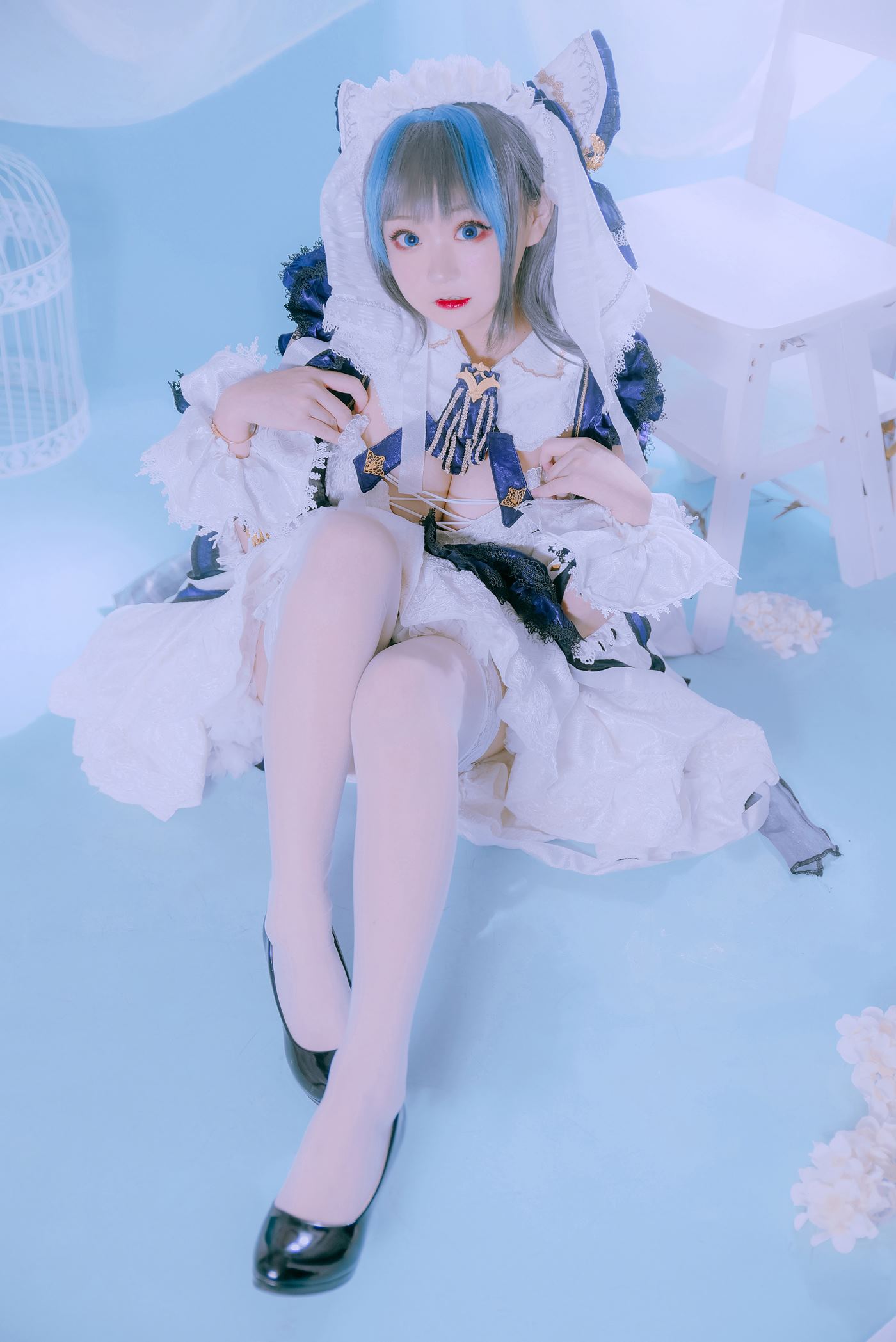 图片[21]-网紅Coser@-桃夭葵 柴郡 [20P] – 速更版-美库