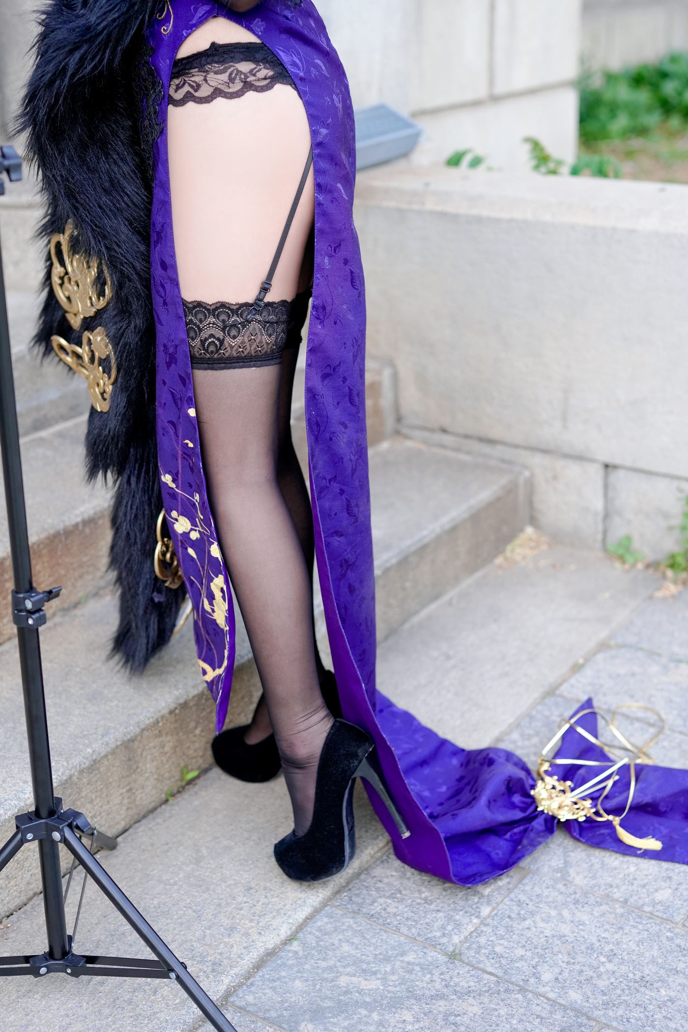 图片[30]-网紅Coser@-桃夭葵 柴郡旗袍 [33P] – 速更版-美库