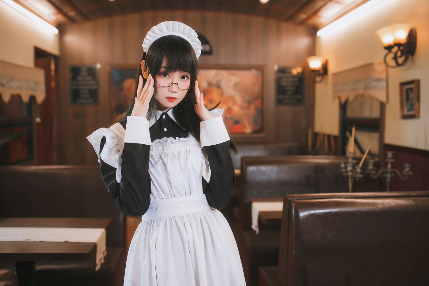 图片[16]-焖焖碳 女仆 [28P] – 速更版-美库