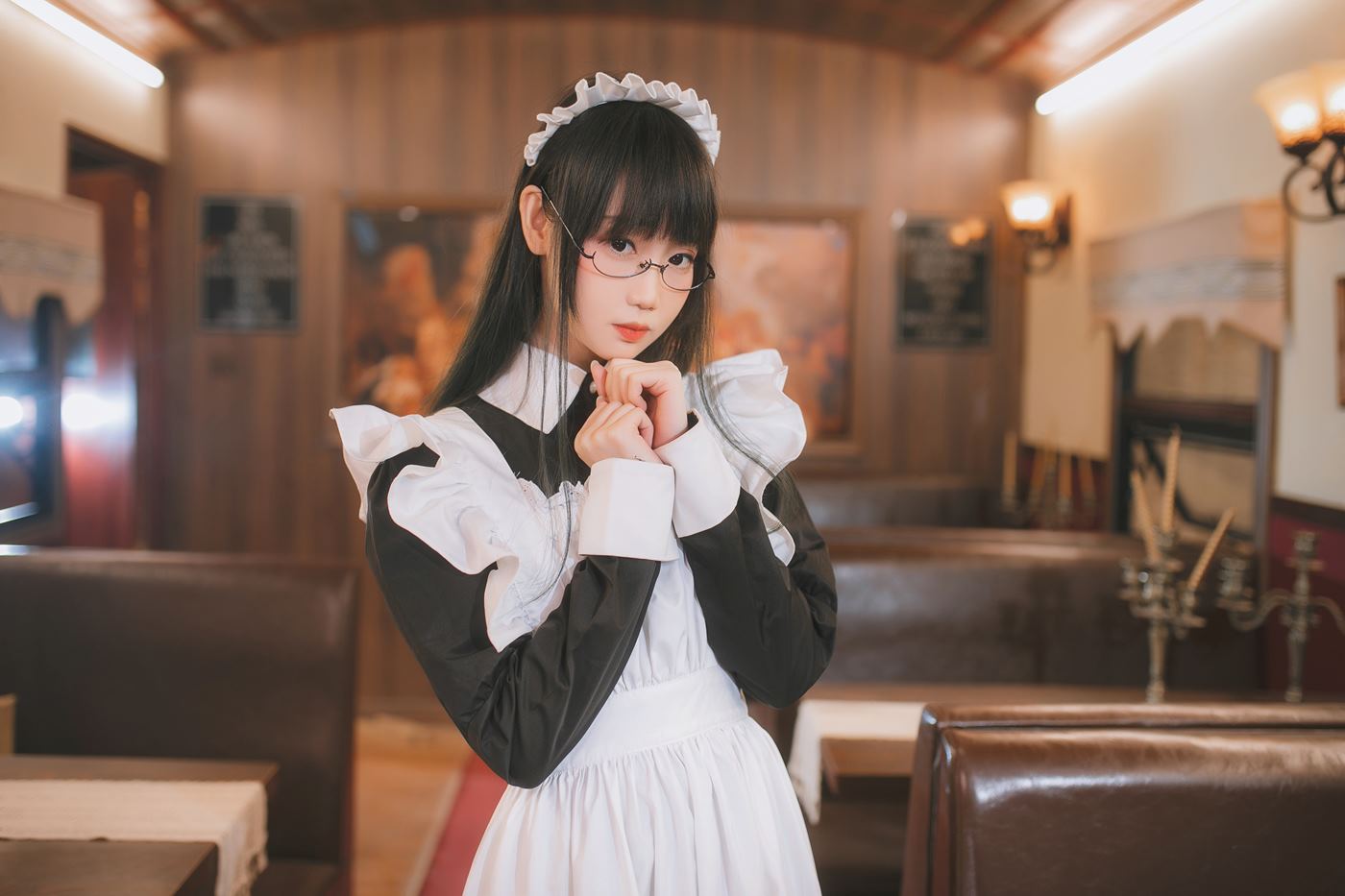 图片[18]-焖焖碳 女仆 [28P] – 速更版-美库