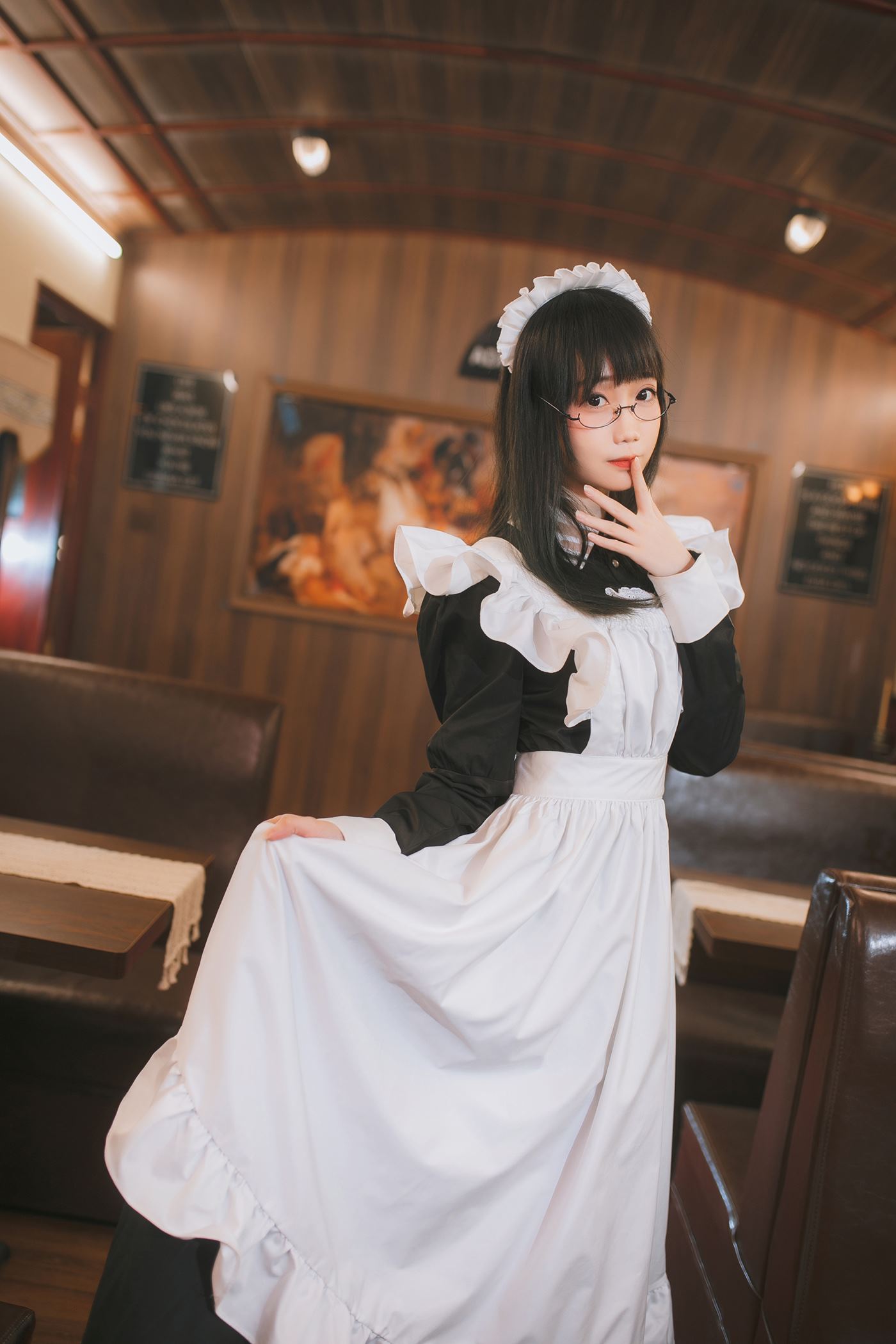 图片[20]-焖焖碳 女仆 [28P] – 速更版-美库