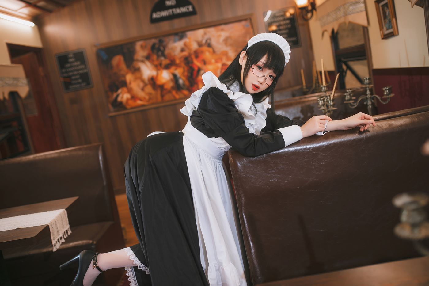 图片[21]-焖焖碳 女仆 [28P] – 速更版-美库