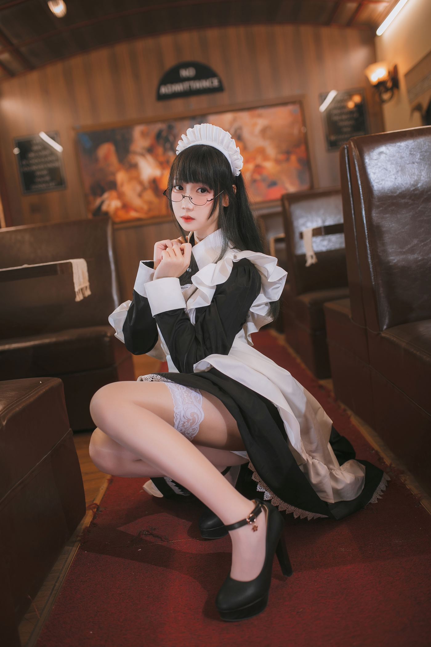 图片[25]-焖焖碳 女仆 [28P] – 速更版-美库