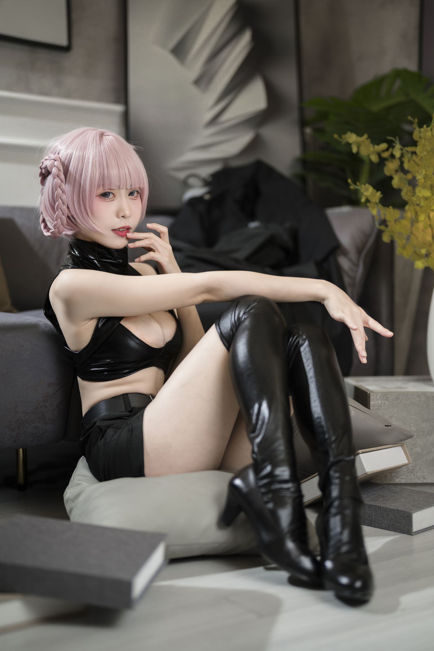 图片[29]-樱岛嗷  七草荠原皮+女仆 [37P] – 速更版-美库