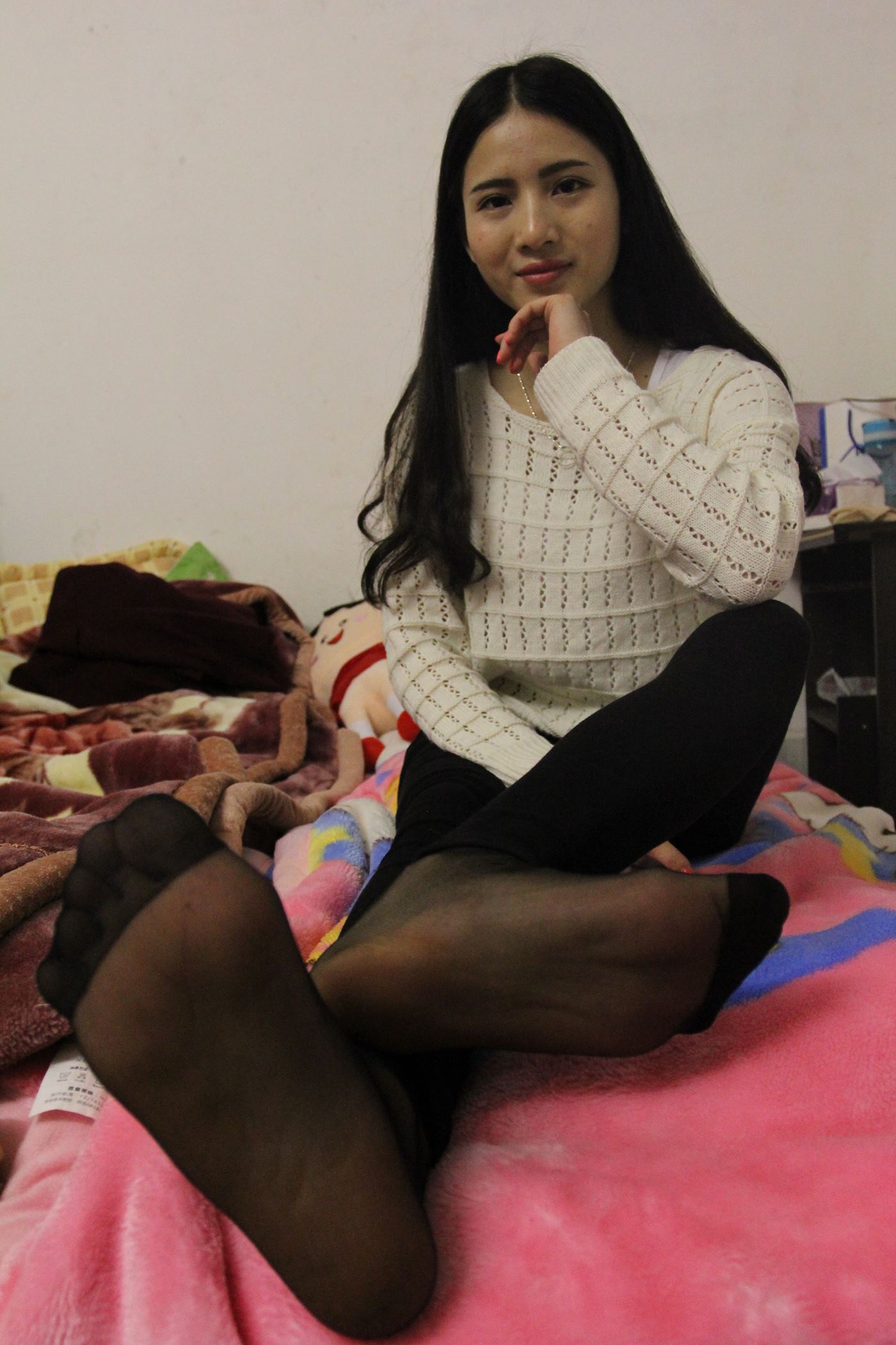 图片[87]-学妹校园寝室短丝系列045 小青[94P] – 速更版-美库