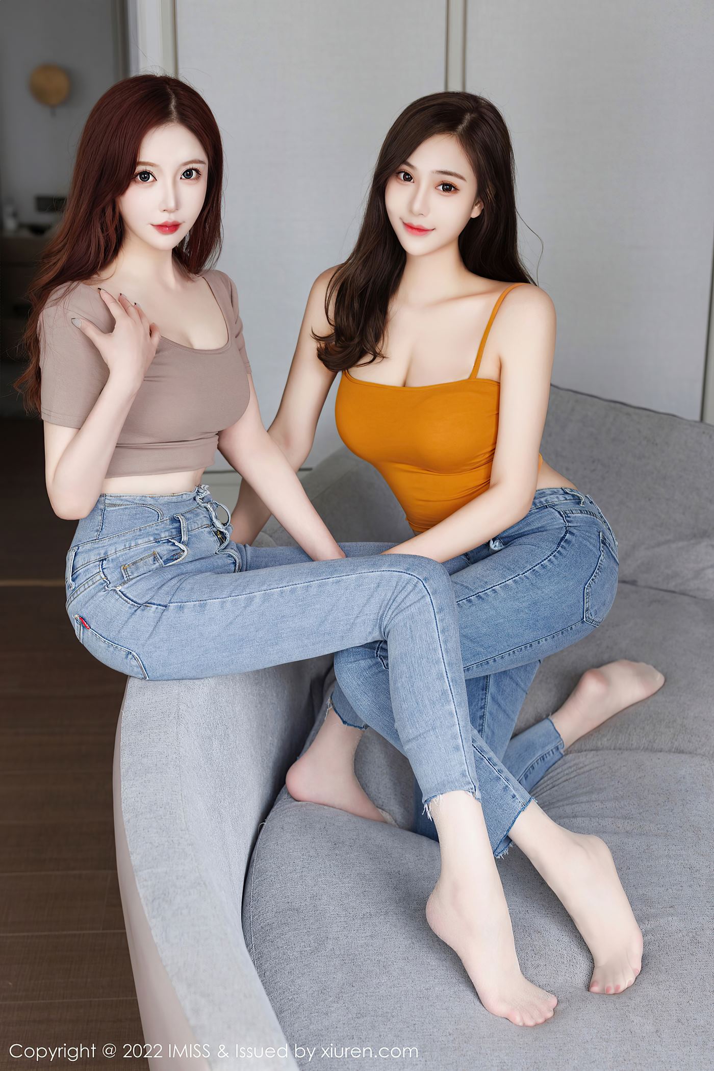 图片[21]-[IMISS爱蜜社] 2022.09.08 VOL.697 模特合集 牛仔裤美腿[22P] – 速更版-美库