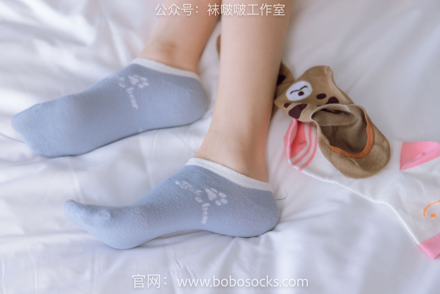 图片[18]-[BoBoSocks袜啵啵]NO.127 稚予-麦昆板鞋、两双自然穿旧棉袜、裸足 [139P] – 速更版-美库