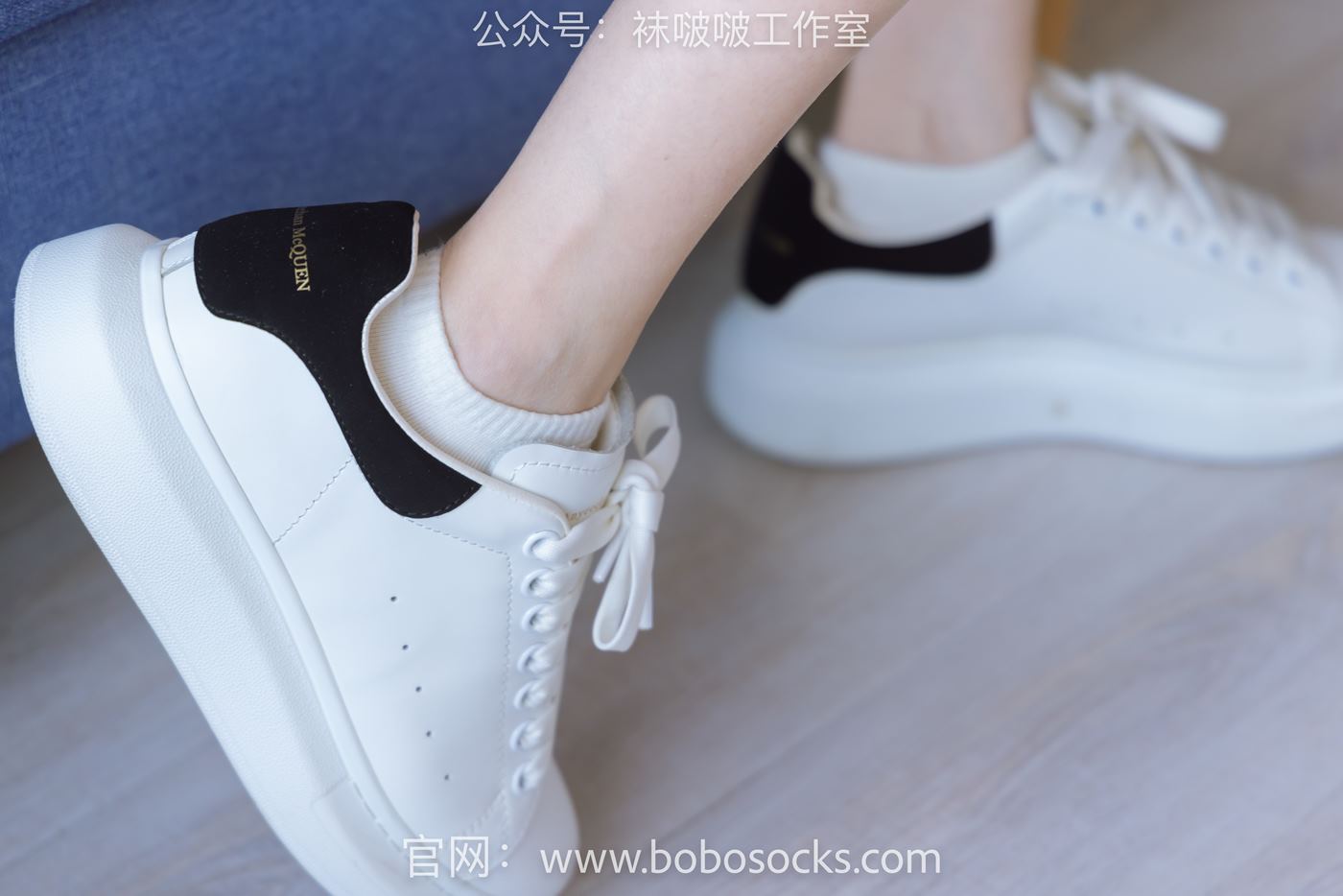 图片[89]-[BoBoSocks袜啵啵]NO.127 稚予-麦昆板鞋、两双自然穿旧棉袜、裸足 [139P] – 速更版-美库