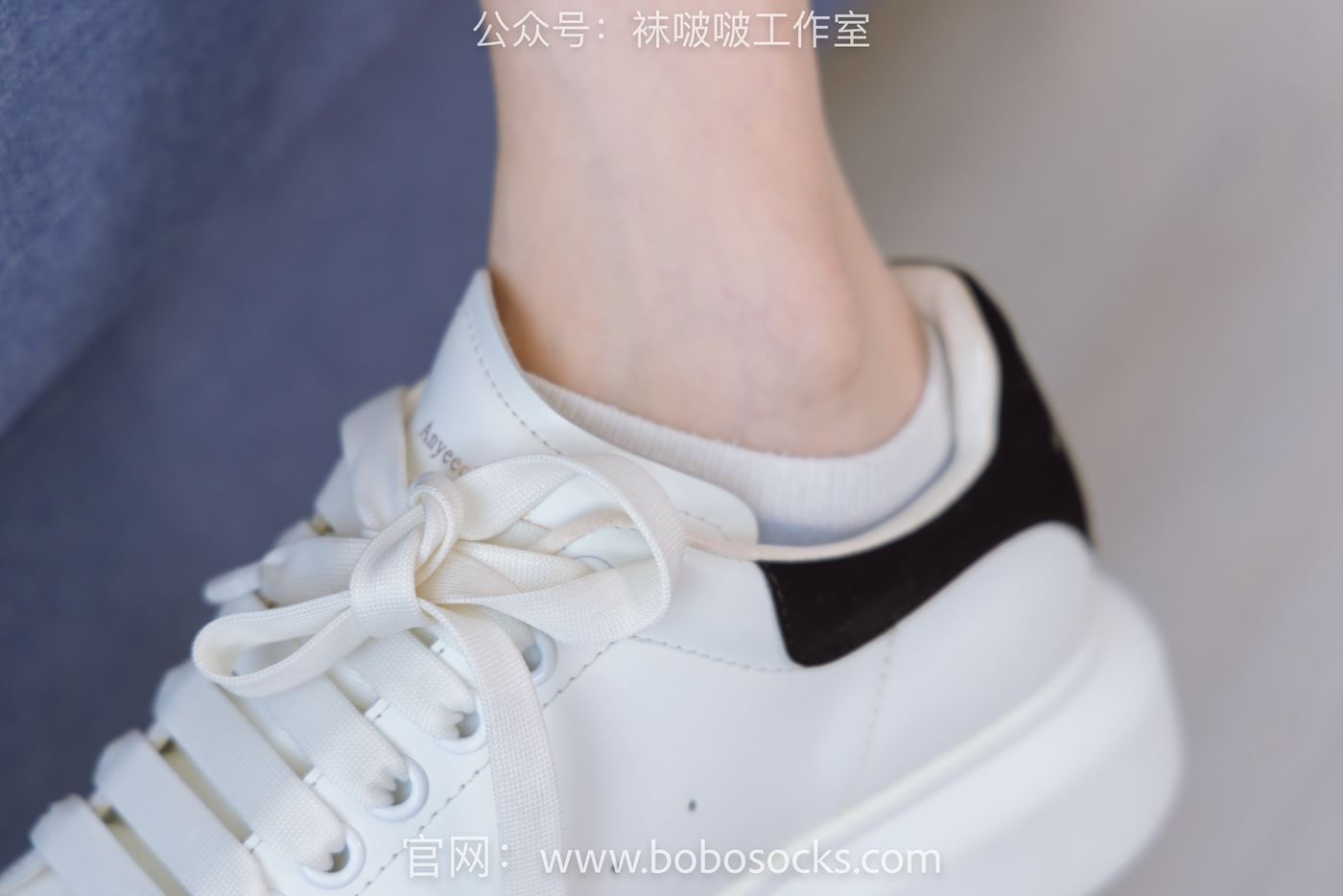 图片[138]-[BoBoSocks袜啵啵]NO.127 稚予-麦昆板鞋、两双自然穿旧棉袜、裸足 [139P] – 速更版-美库