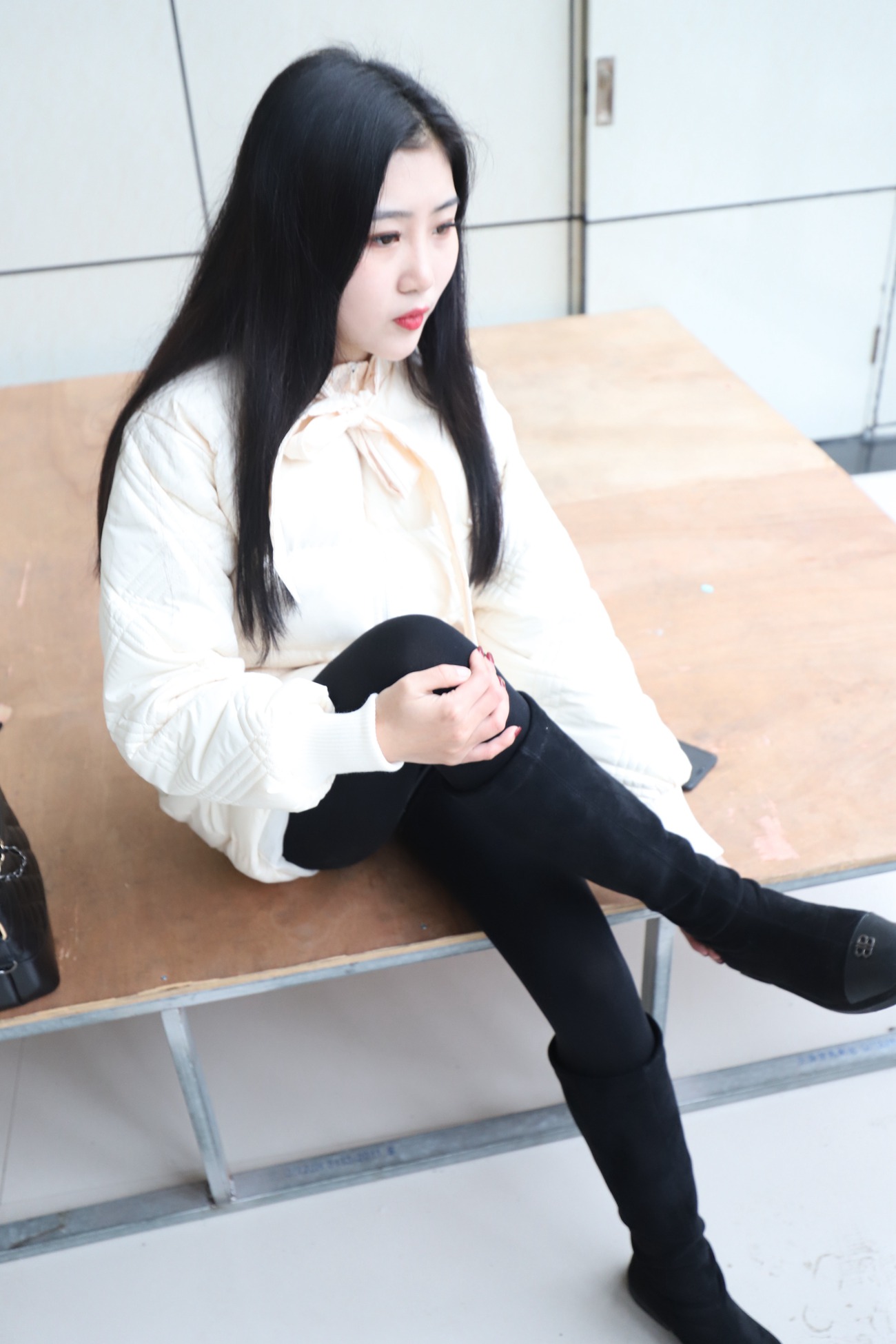 图片[11]-大西瓜爱牙膏-2019 7月活动 模特2（二） 黑丝长靴 [109P] – 速更版-美库