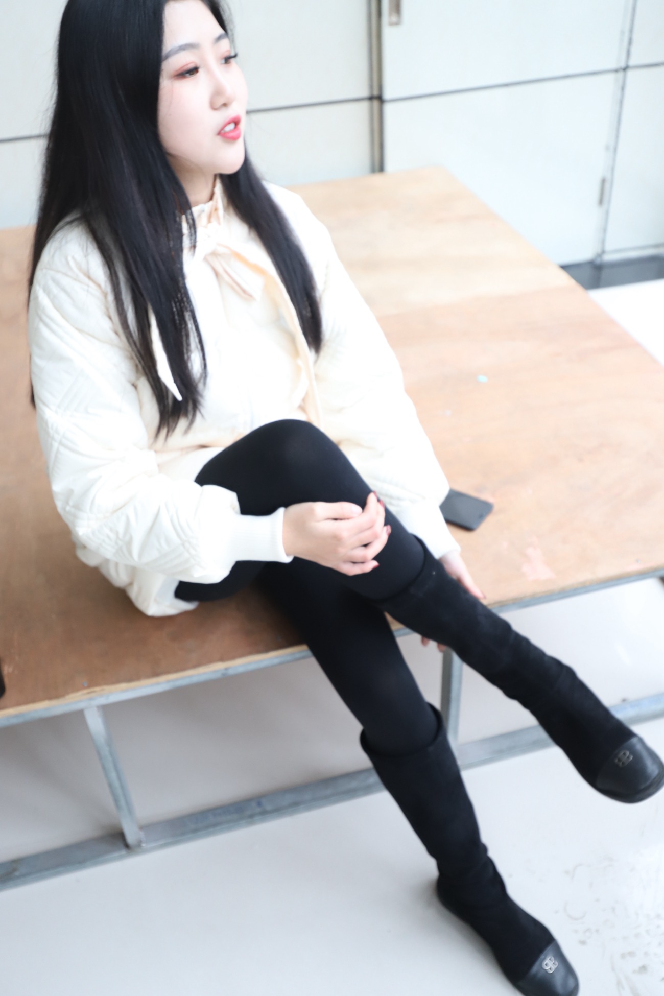 图片[16]-大西瓜爱牙膏-2019 7月活动 模特2（二） 黑丝长靴 [109P] – 速更版-美库