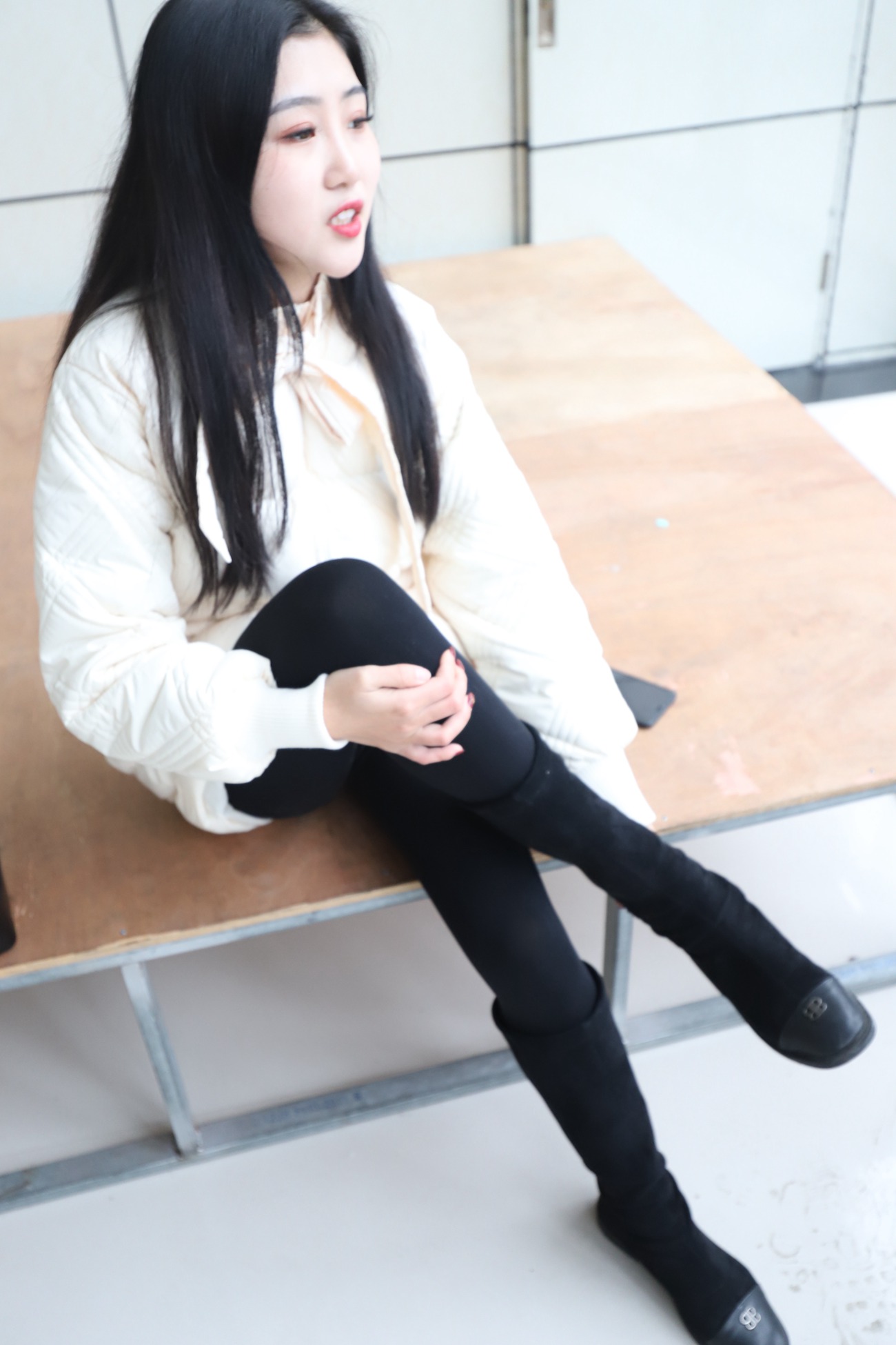 图片[17]-大西瓜爱牙膏-2019 7月活动 模特2（二） 黑丝长靴 [109P] – 速更版-美库