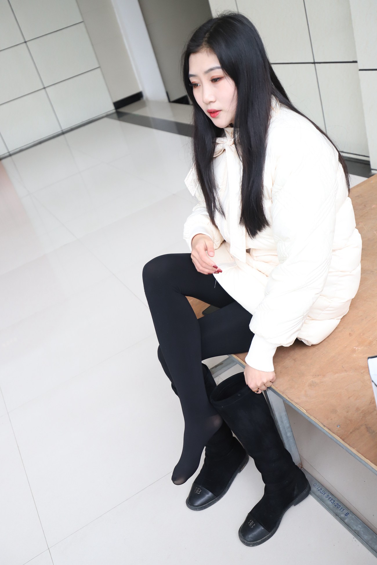 图片[28]-大西瓜爱牙膏-2019 7月活动 模特2（二） 黑丝长靴 [109P] – 速更版-美库