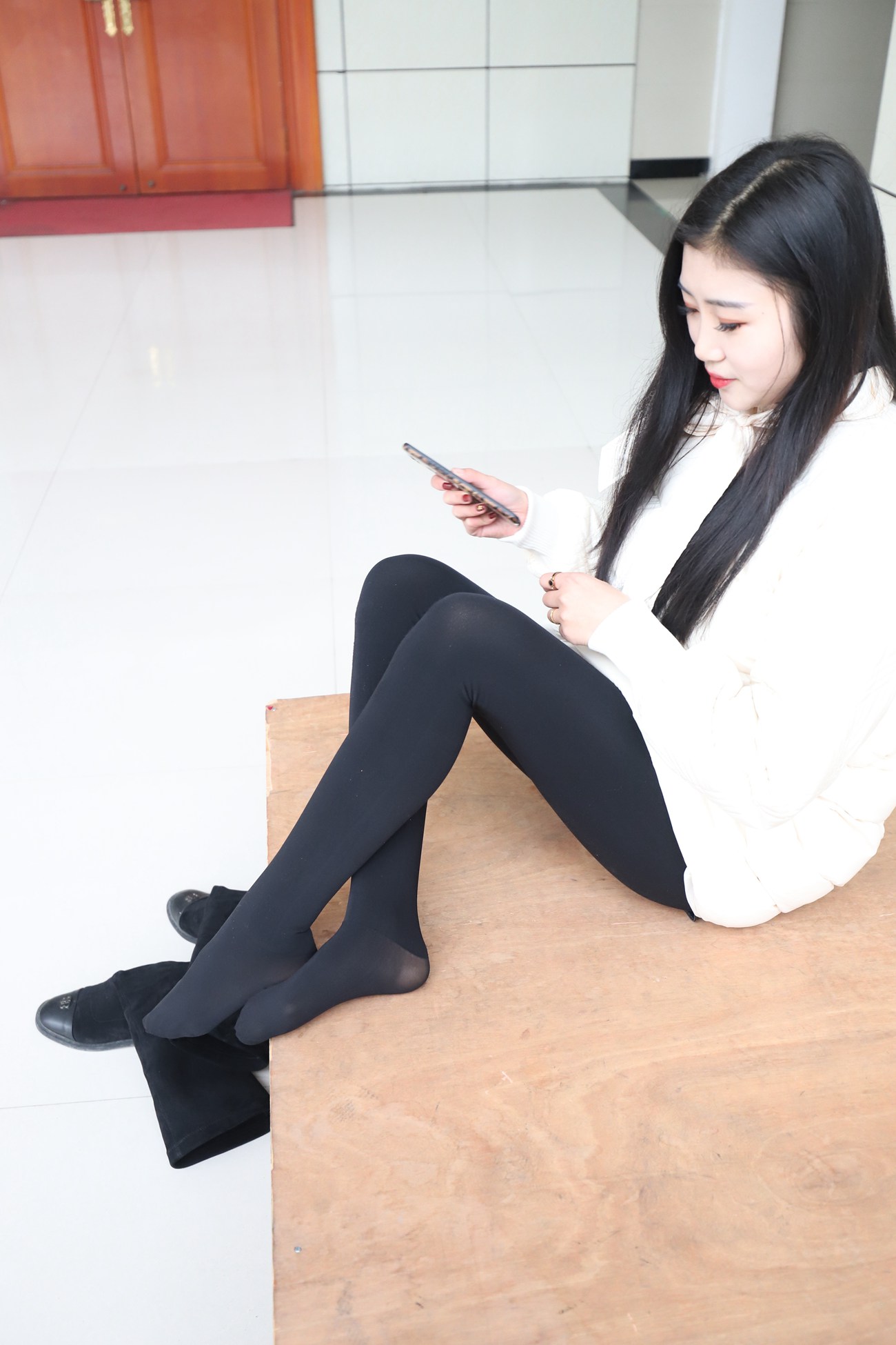 图片[93]-大西瓜爱牙膏-2019 7月活动 模特2（二） 黑丝长靴 [109P] – 速更版-美库