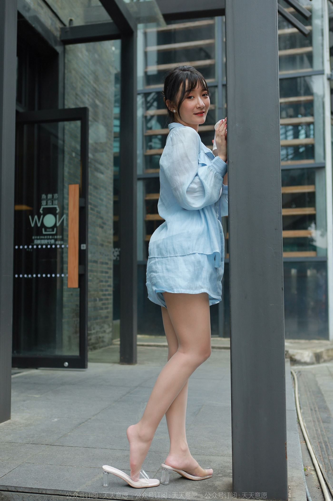 图片[56]-[IESS异思趣向] 2022.05.11 丝享家1085：秋秋《蓝色事业线》[86P] – 速更版-美库