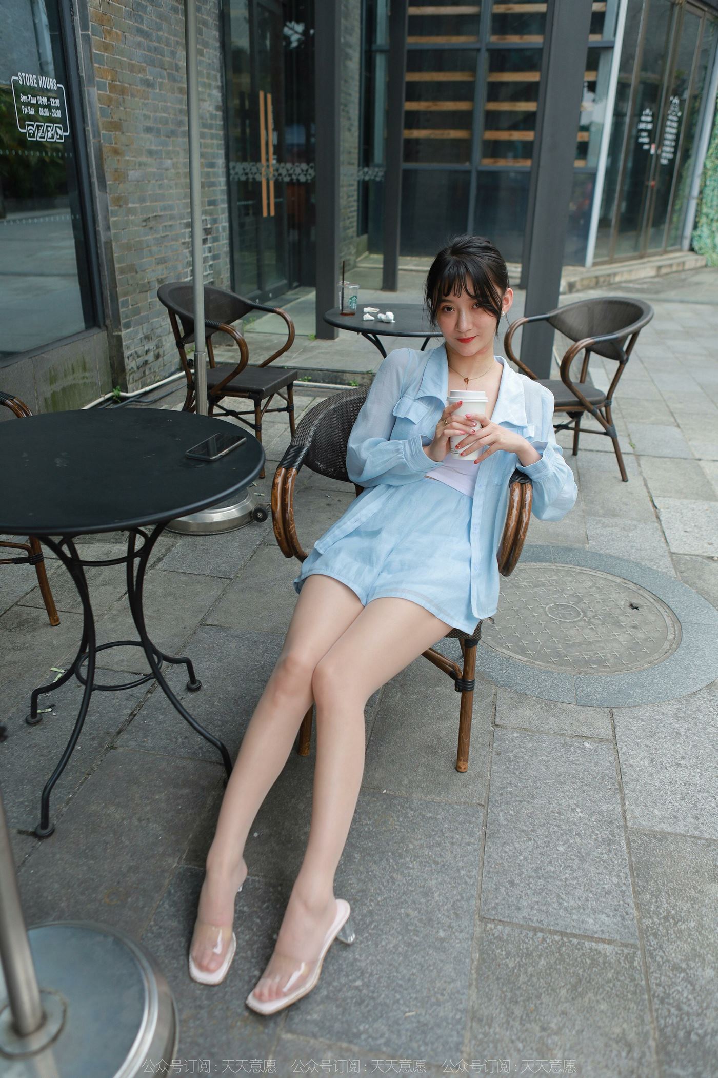 图片[83]-[IESS异思趣向] 2022.05.11 丝享家1085：秋秋《蓝色事业线》[86P] – 速更版-美库