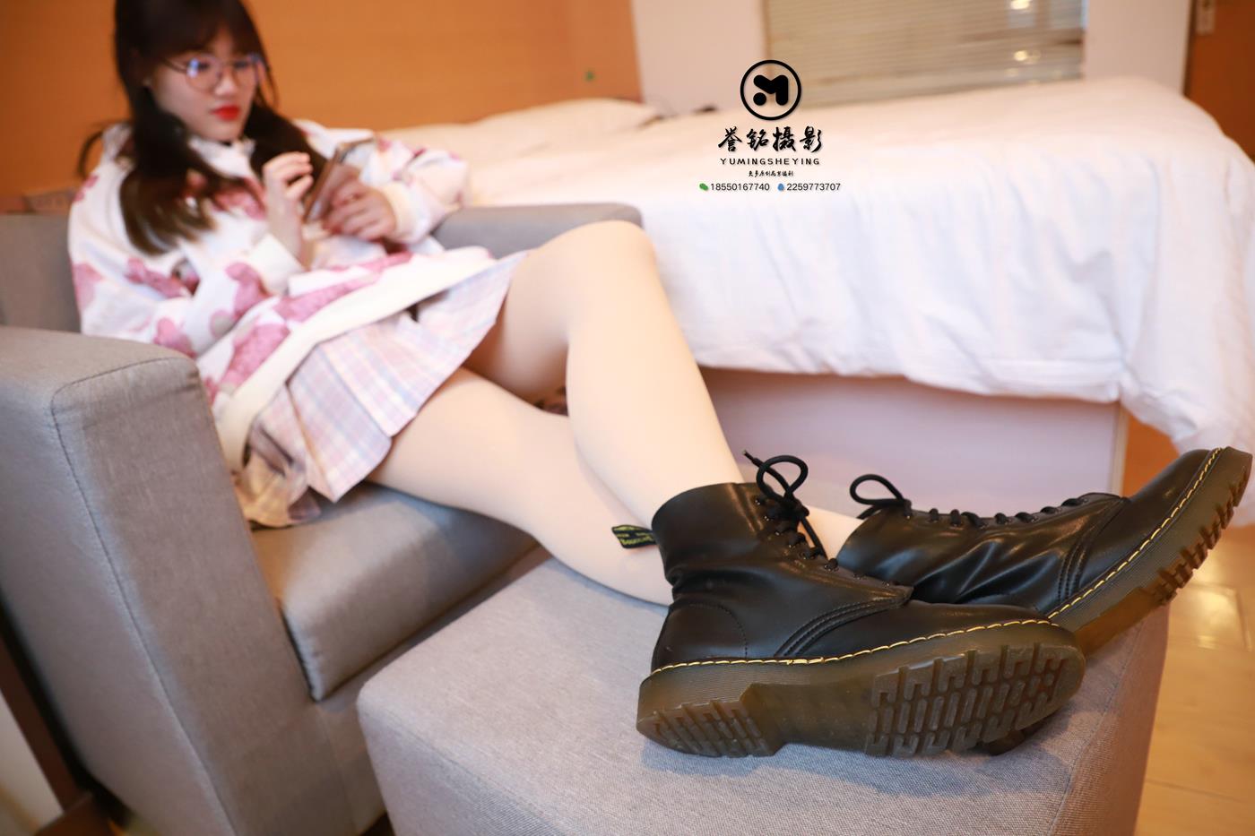 图片[65]-[誉铭传媒]袜足摄影 2020年 NO.003 肉丝眼镜妹[88P] – 速更版-美库