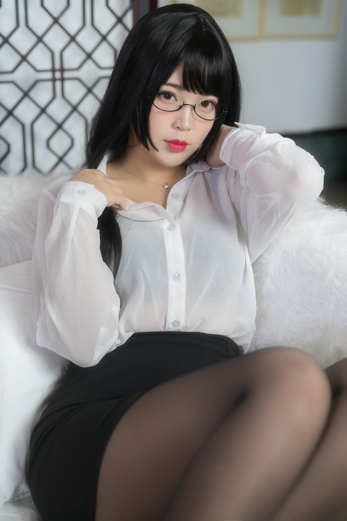 图片[12]-萌系小姐姐-白烨 &耶米西奶露 – 家庭教师 [67P] – 速更版-美库