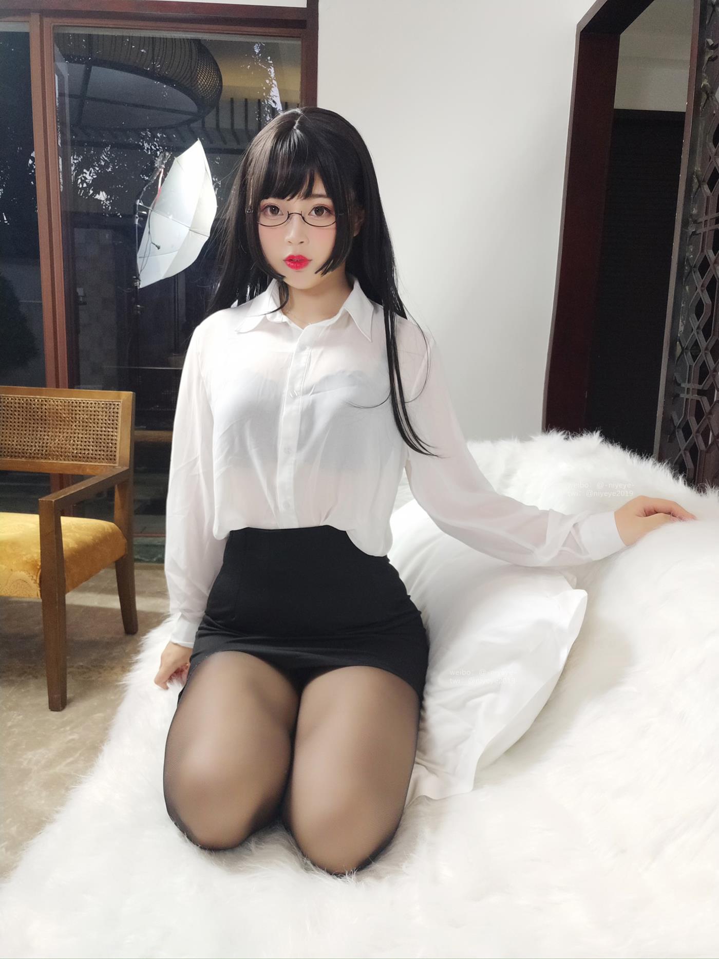 图片[13]-萌系小姐姐-白烨 &耶米西奶露 – 家庭教师 [67P] – 速更版-美库