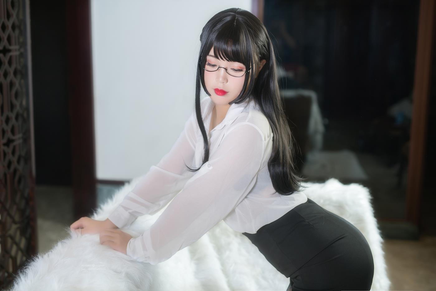 图片[32]-萌系小姐姐-白烨 &耶米西奶露 – 家庭教师 [67P] – 速更版-美库