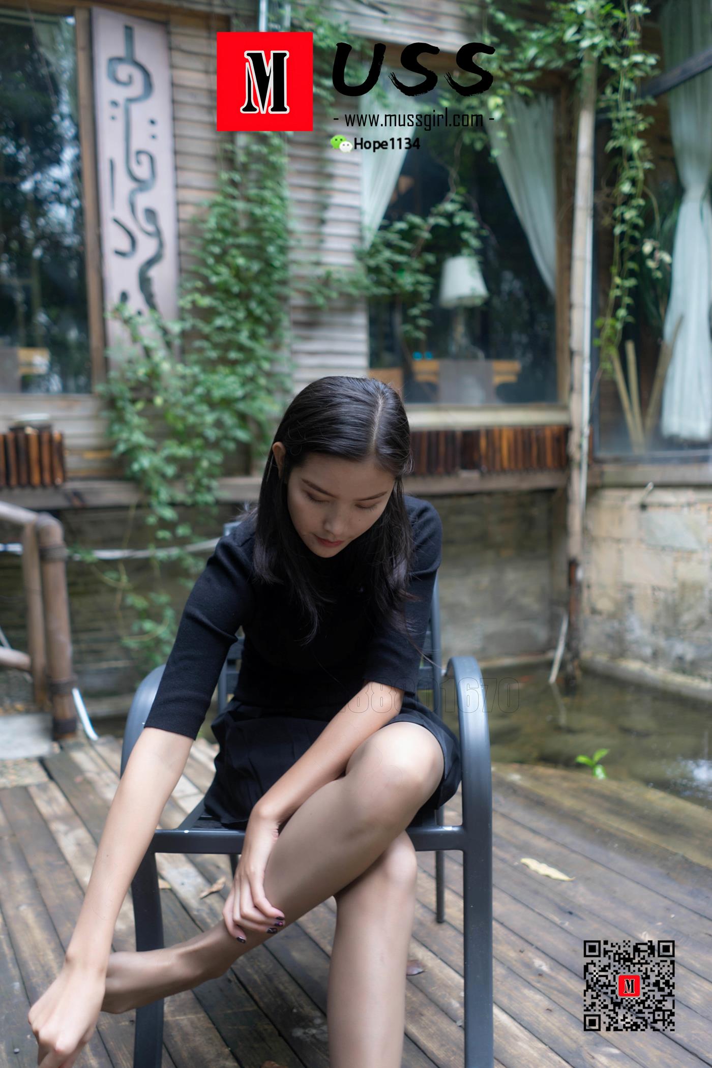 图片[16]-[MussGirl慕丝女郎]NO.082院落一角的黑丝足迹[73P] – 速更版-美库