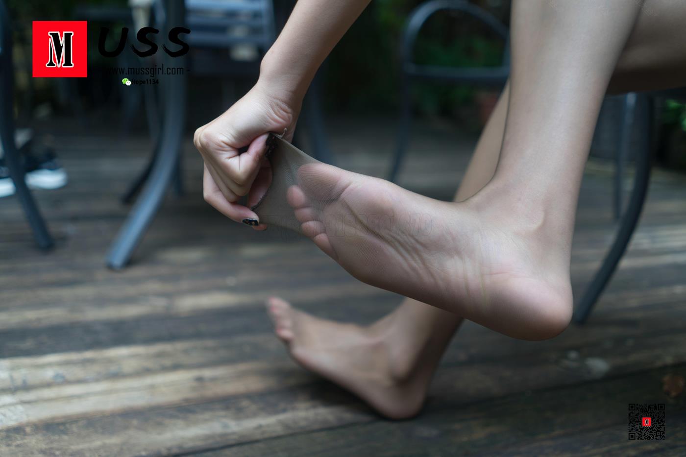 图片[23]-[MussGirl慕丝女郎]NO.082院落一角的黑丝足迹[73P] – 速更版-美库